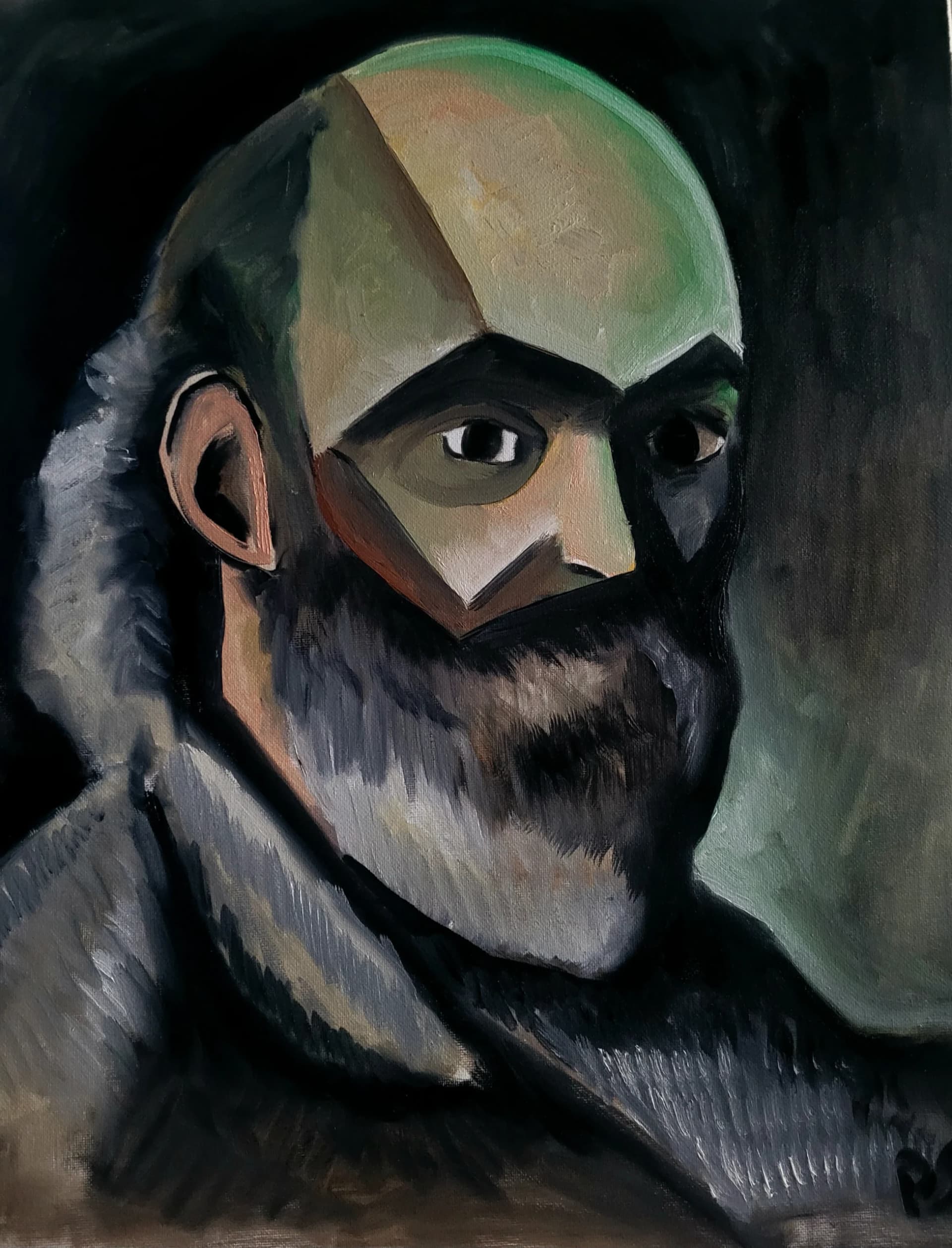 Artist-Portrait cezanne