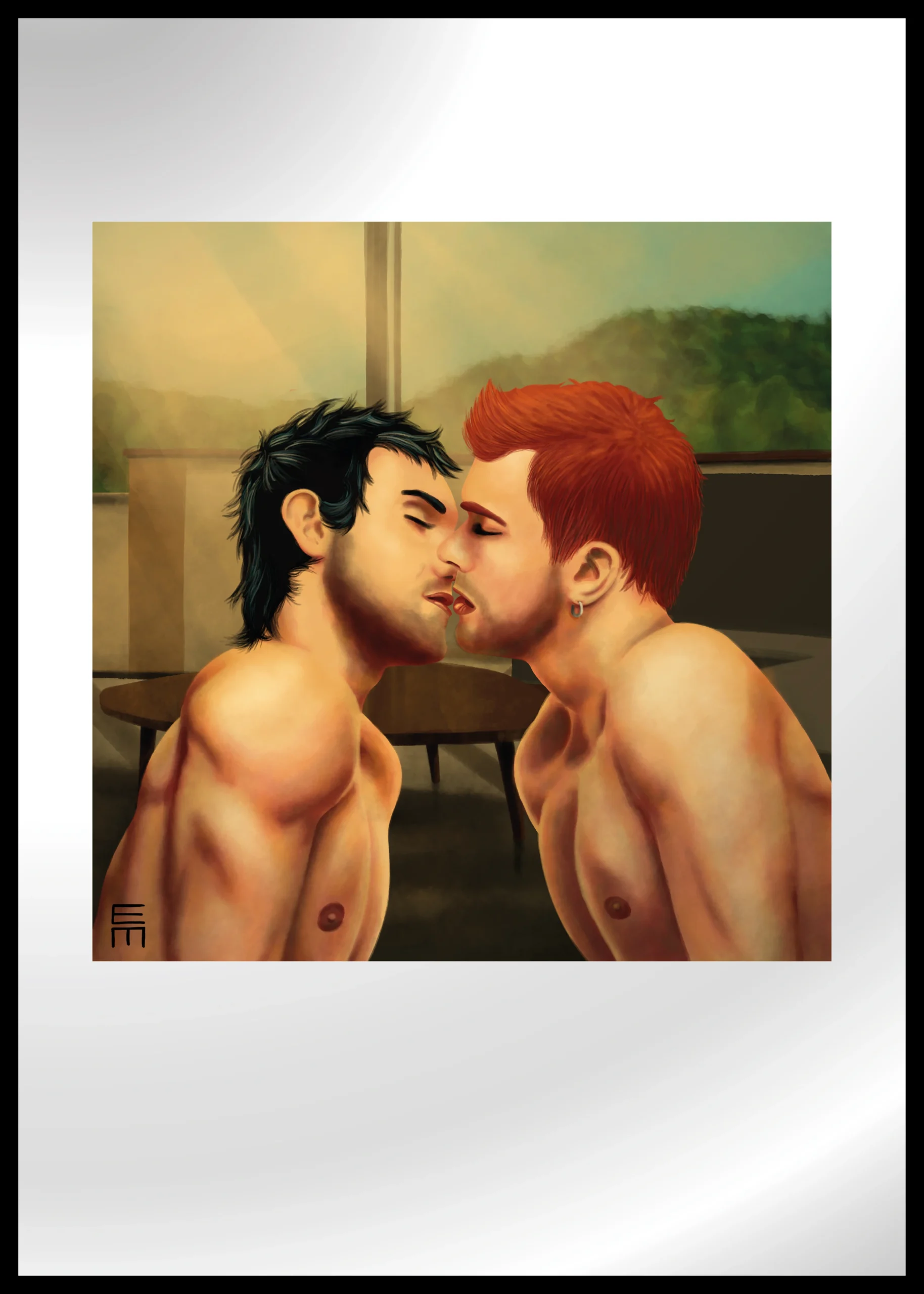 Mathieu et Ian – Kiss with a View of Mount Royal (1/10)