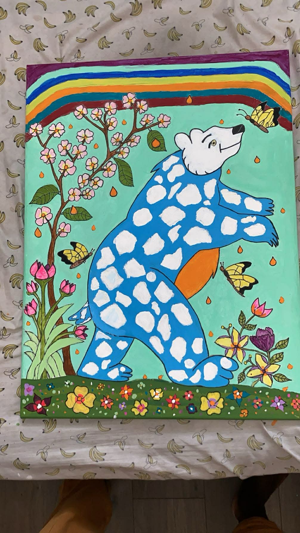 Artist-Ours marchant