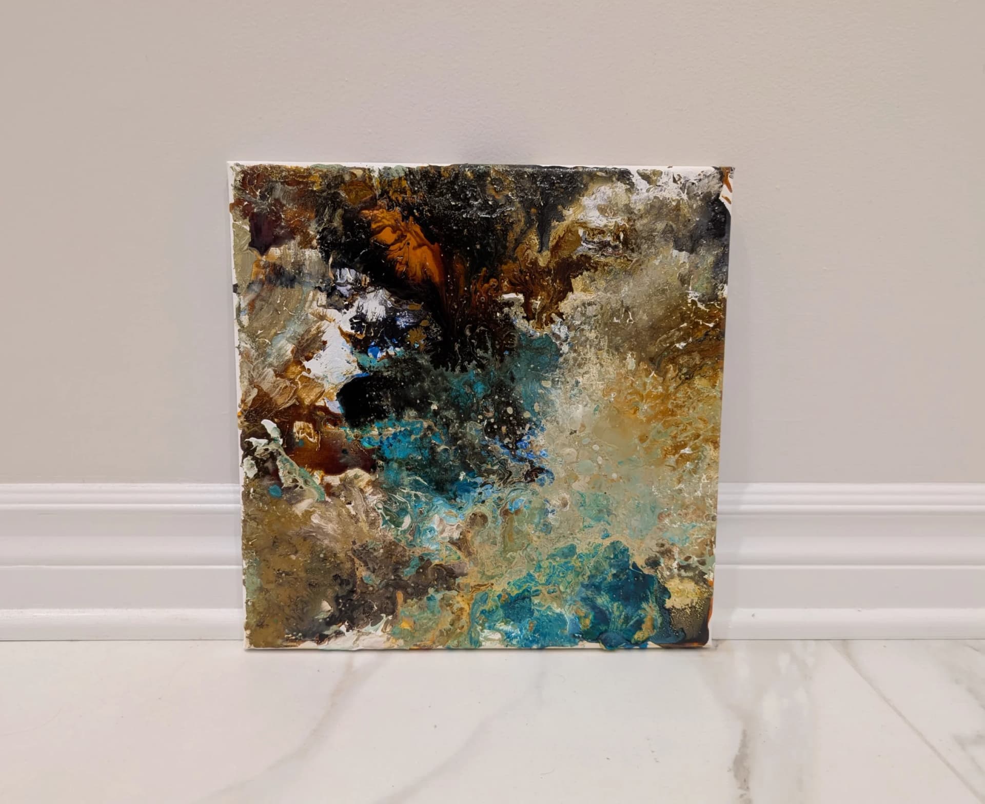 Artist-Plumeau d'écaille, abstraction N.3
