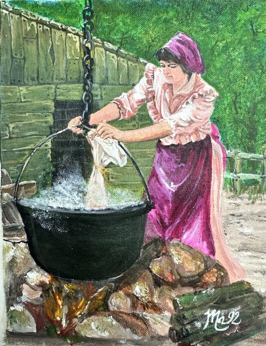 Artist-La teinturière