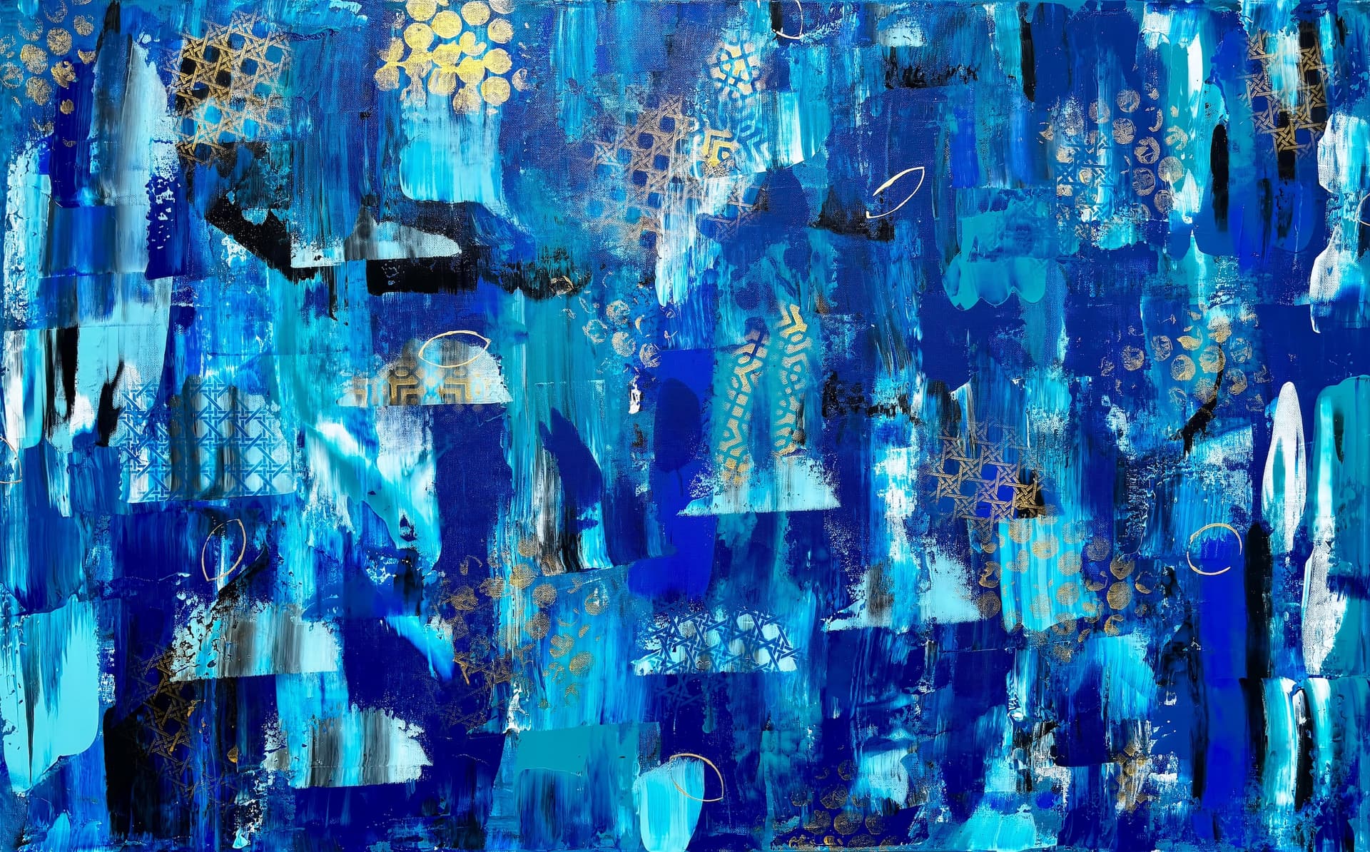 Rhythms, Blue & Gold