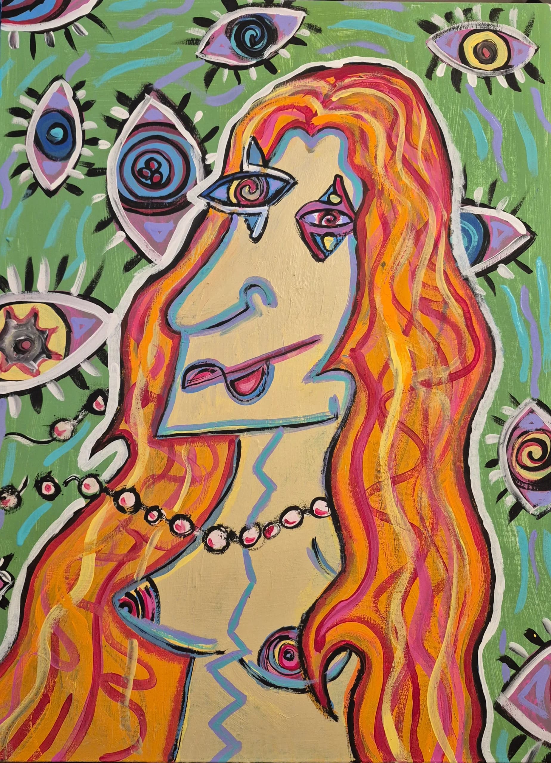 Artist-La dame au cheveux de feu