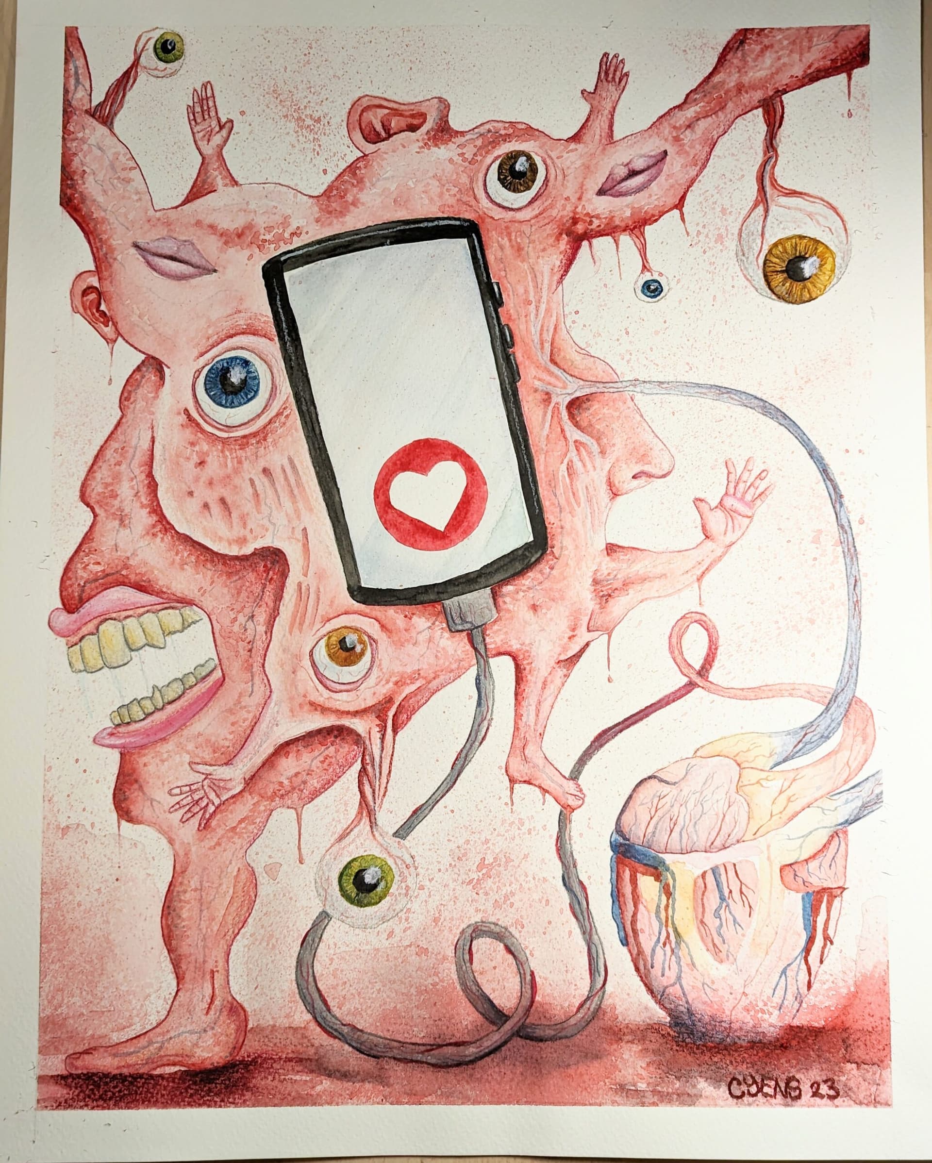 Artist-L'extinction de l'Holocène: Swipe à droite pour de l'amour