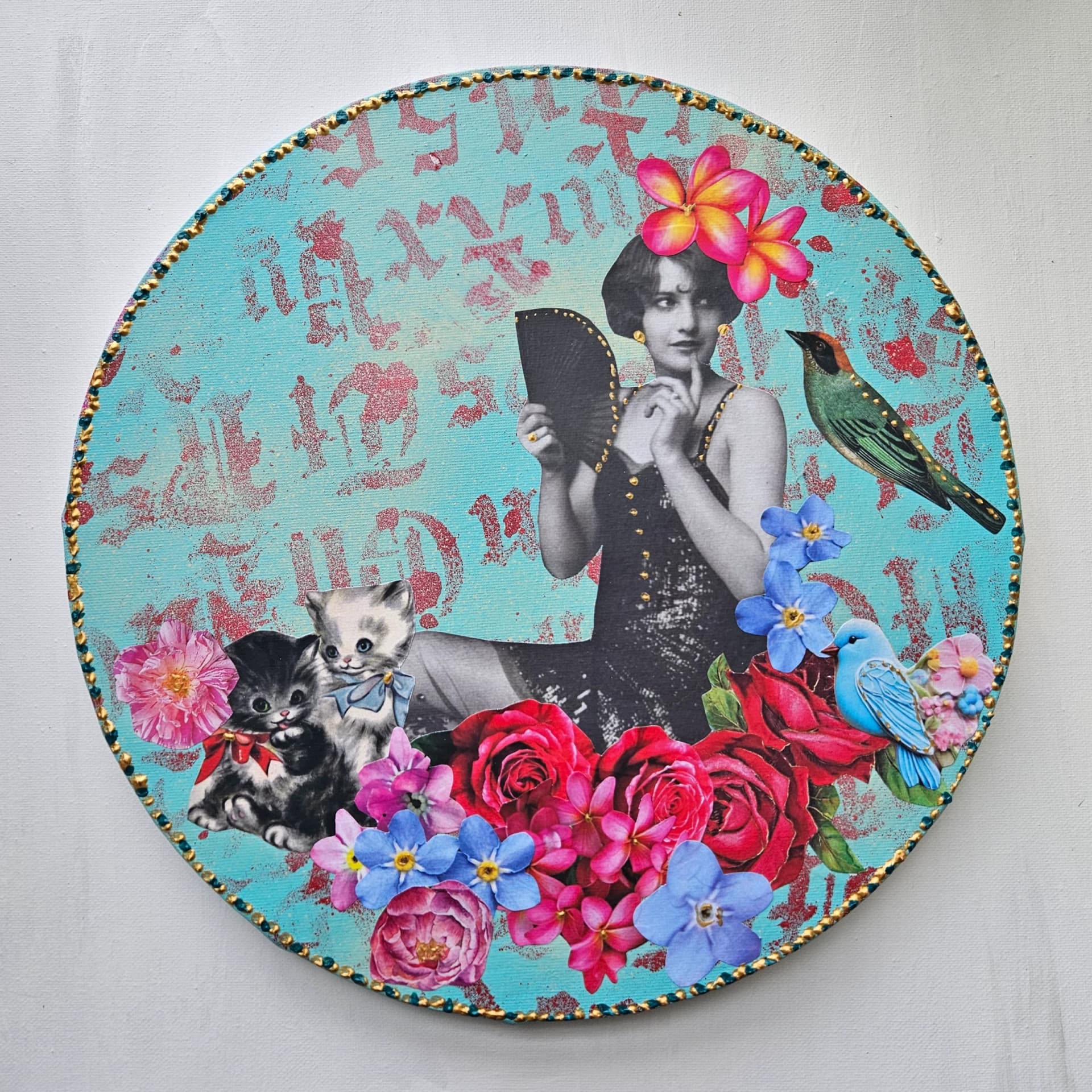 Artist-Beauty with Fan