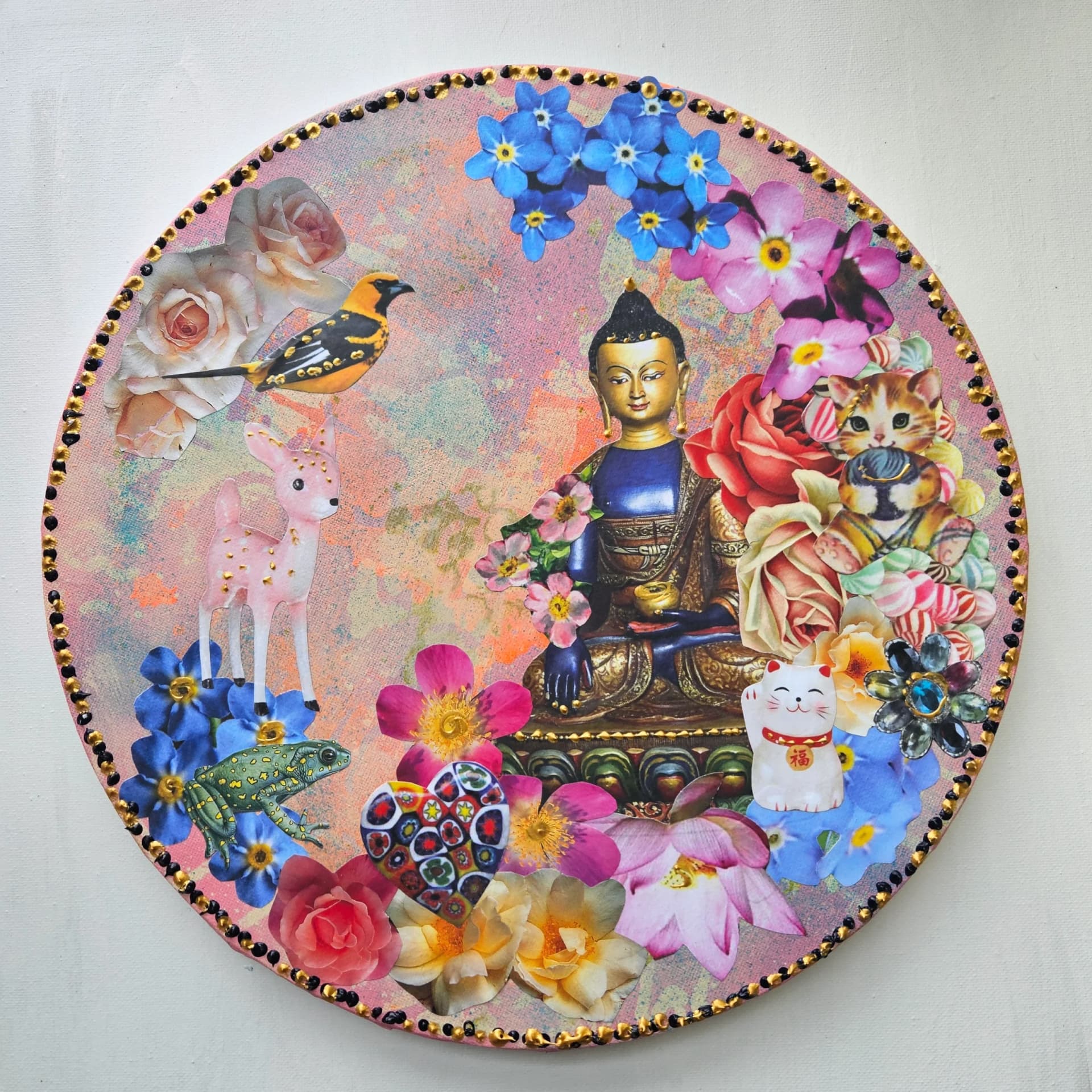 Artist-Buddha Shrine Tondo