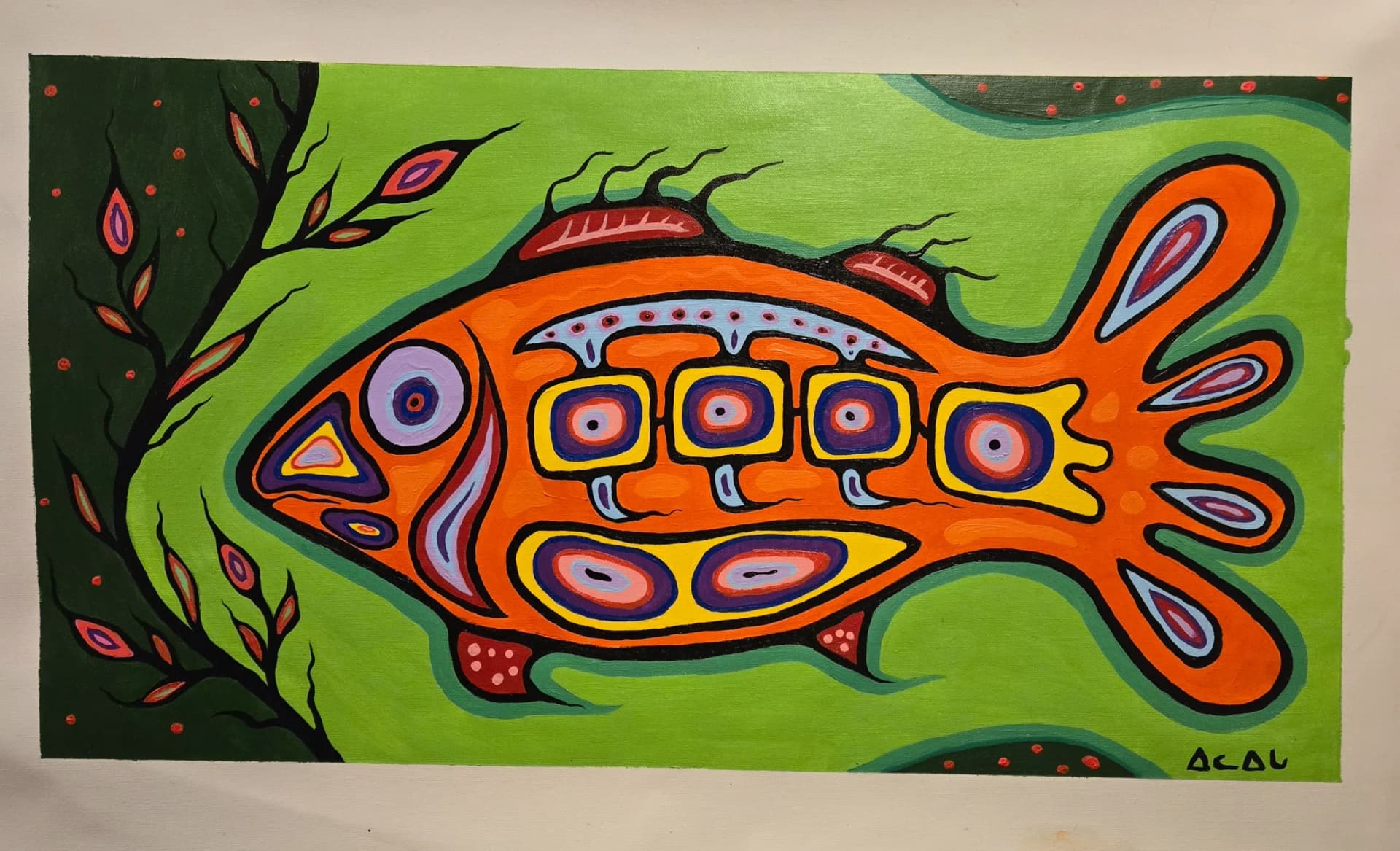 Lonely fish