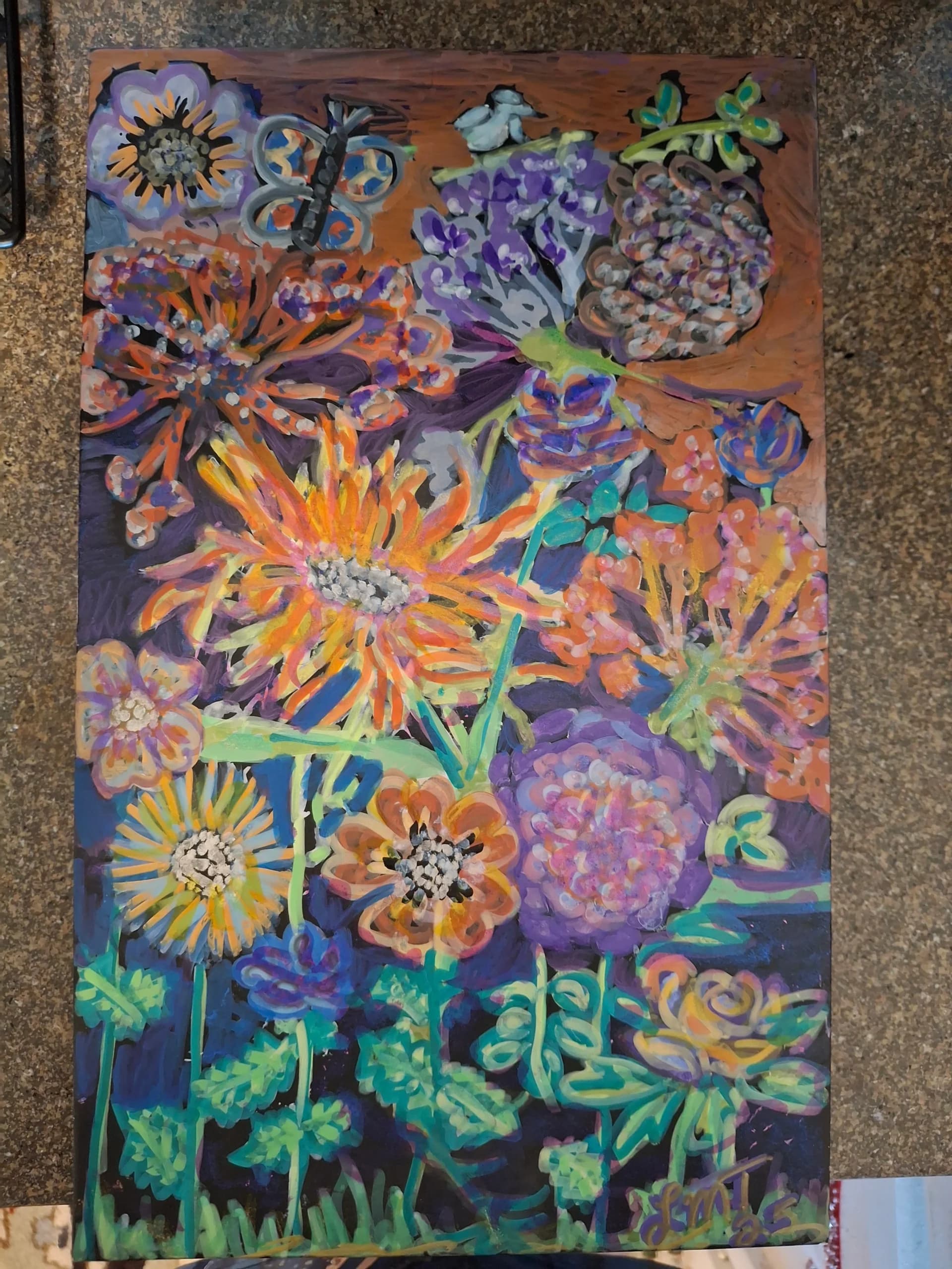 Artist-Floral Bloom III