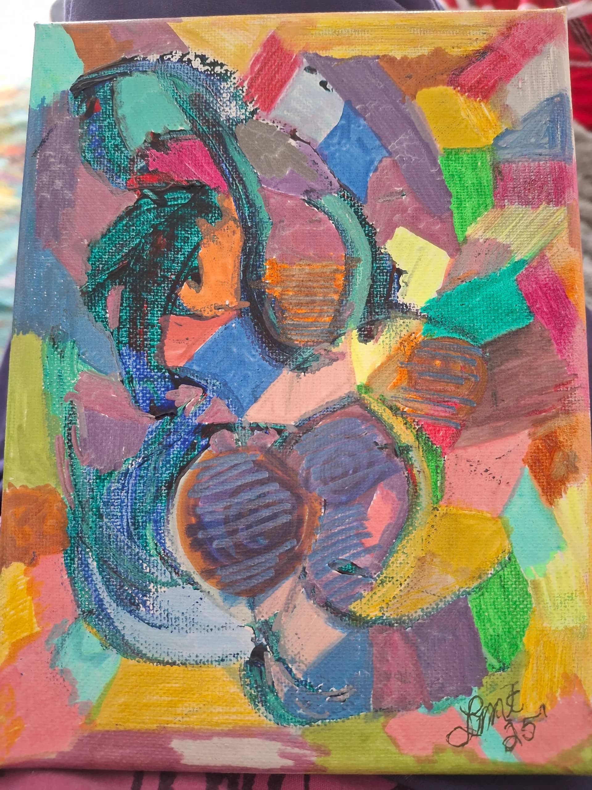 Artist-Abstract paintings