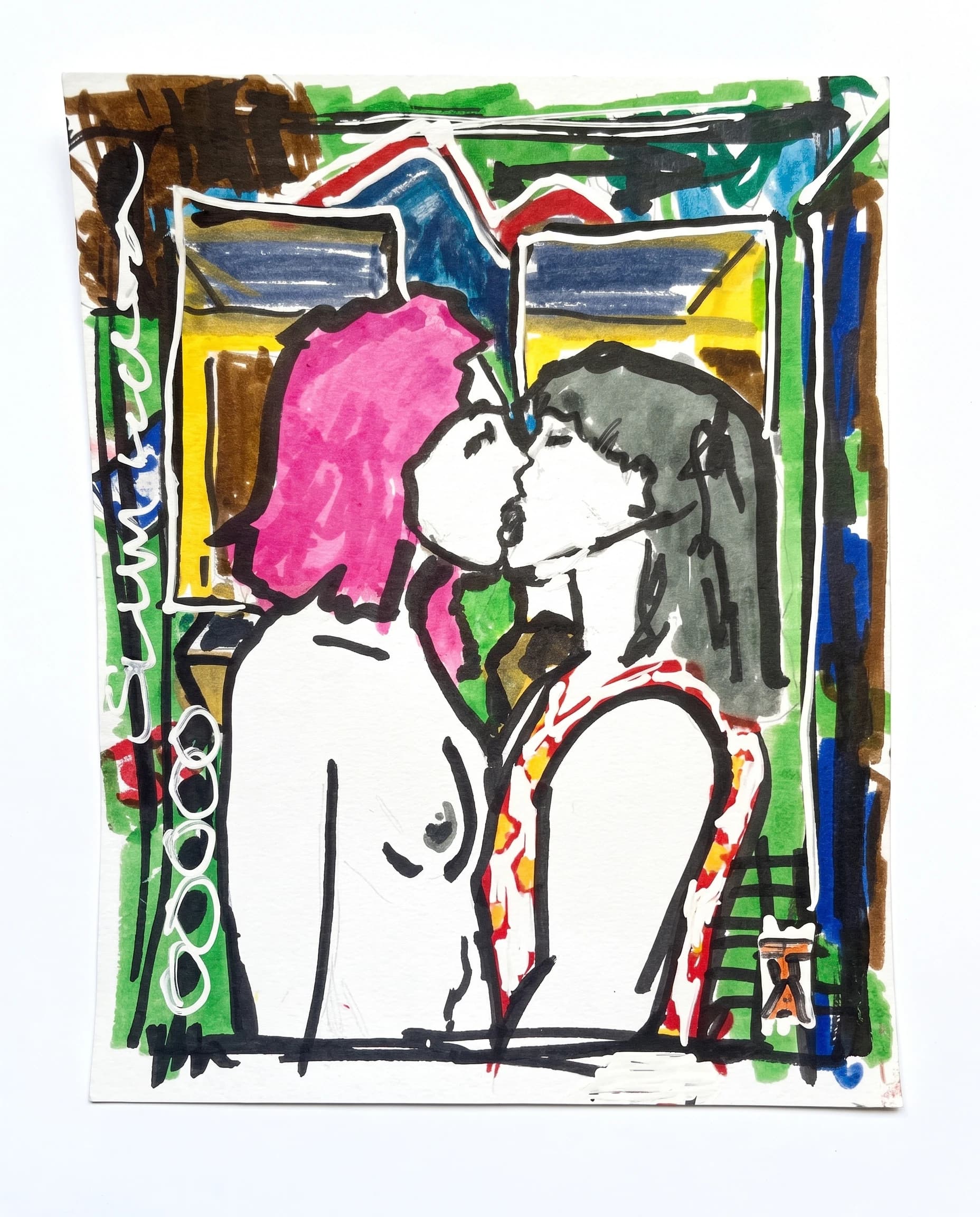 Artist-Borrowed Attention, Carelessly Tender III