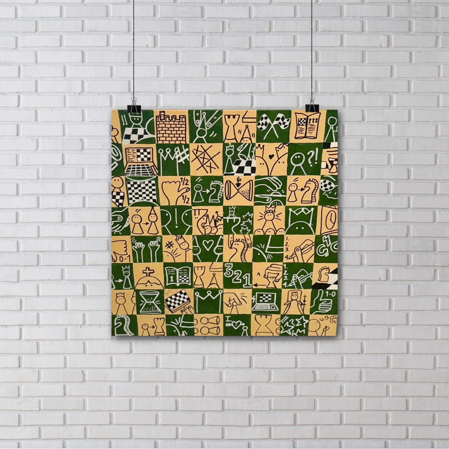 #Iconochess - Variation à 1 échiquier