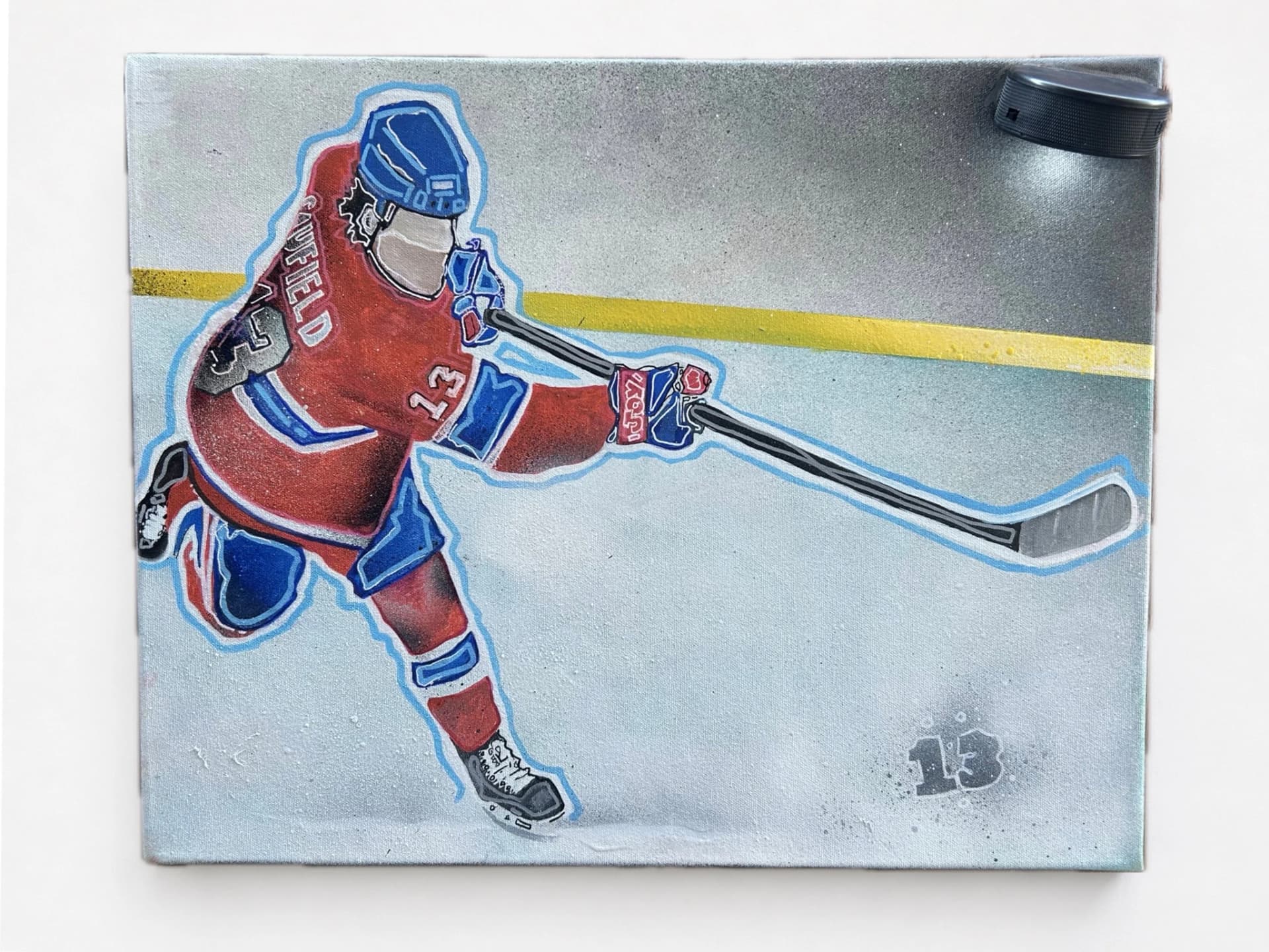 Artist-Cole Caufield #13