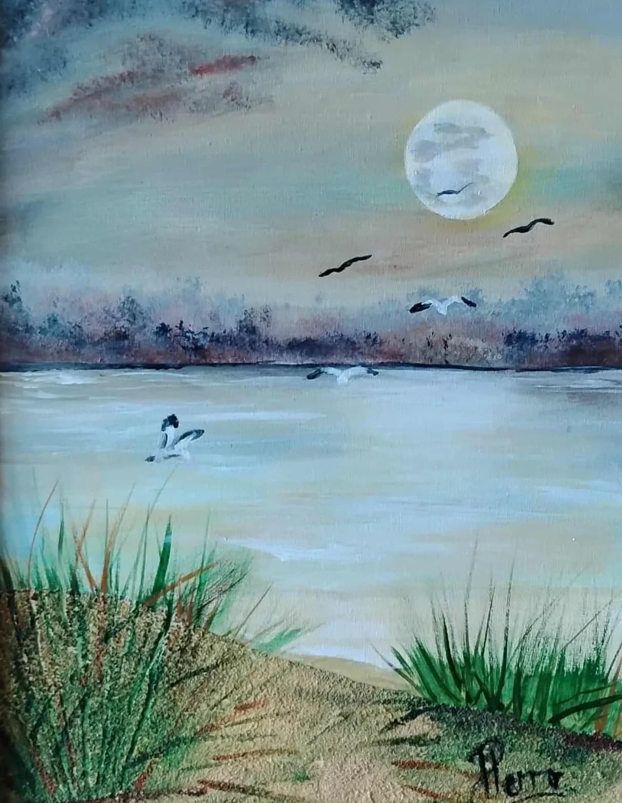 Sur le lac