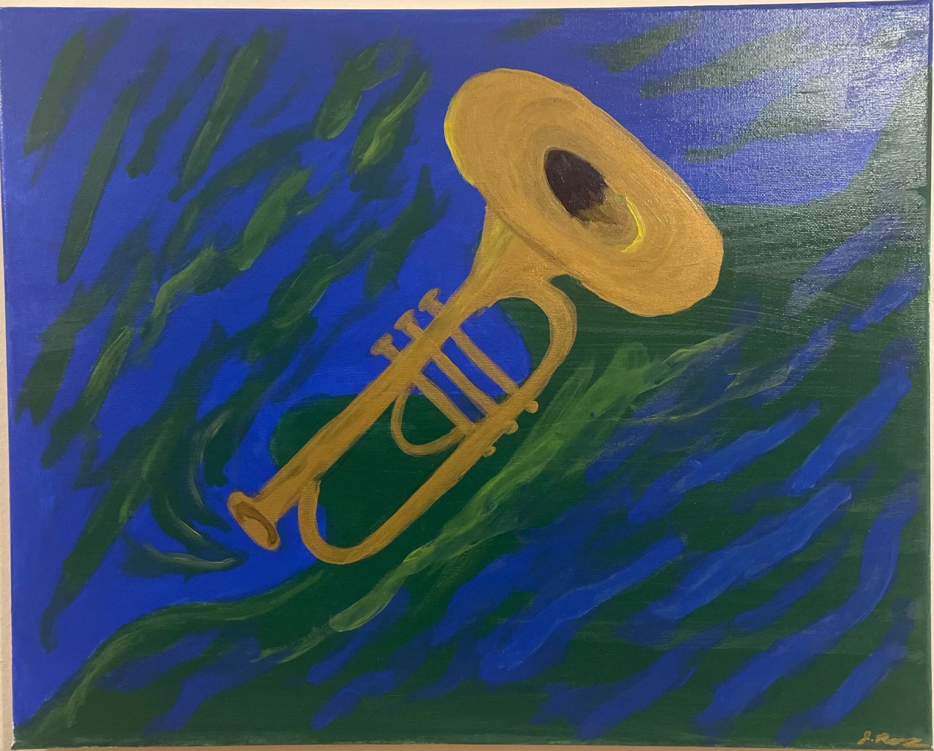 Blue in Green