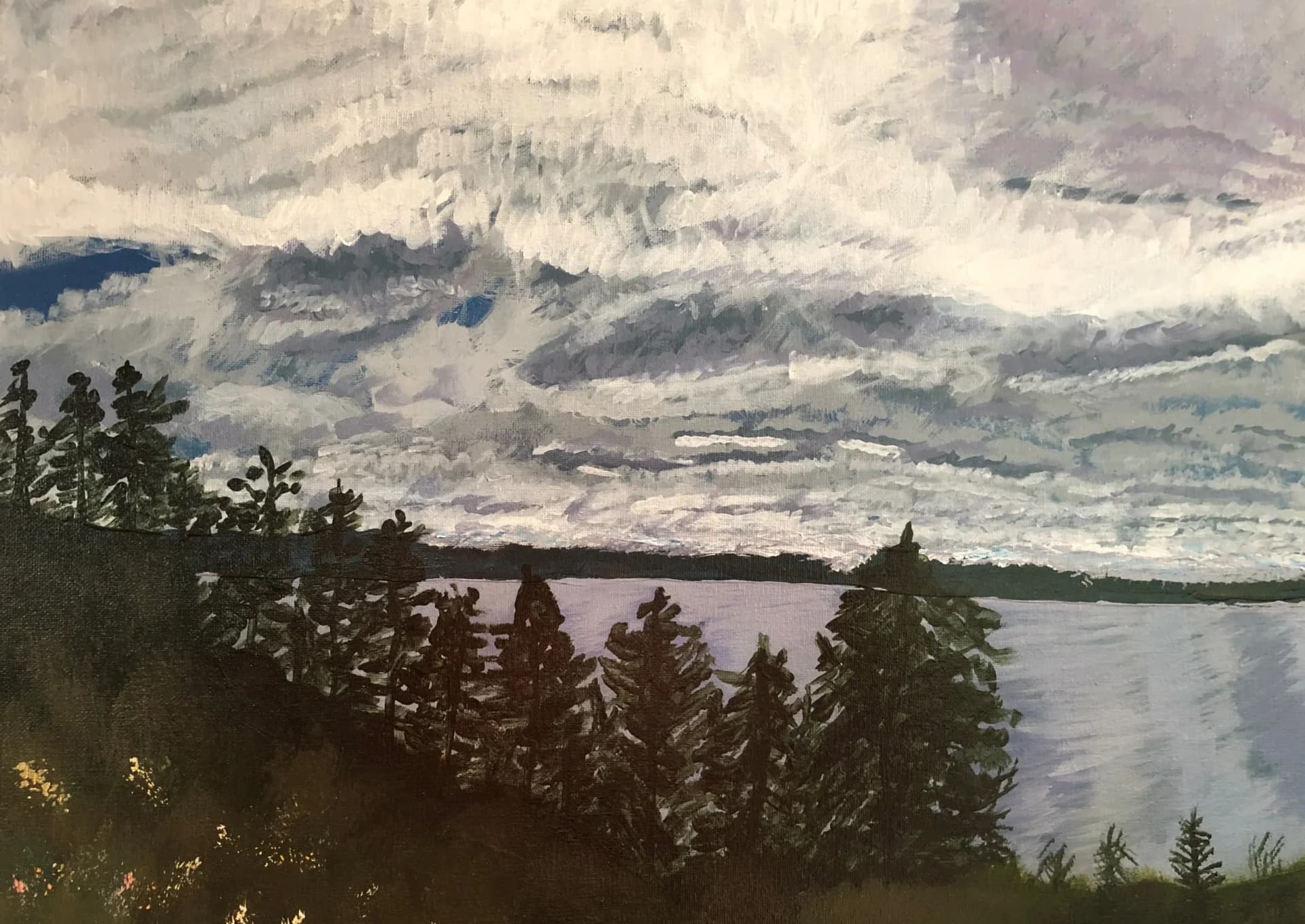 Sky over Cape Split, NS