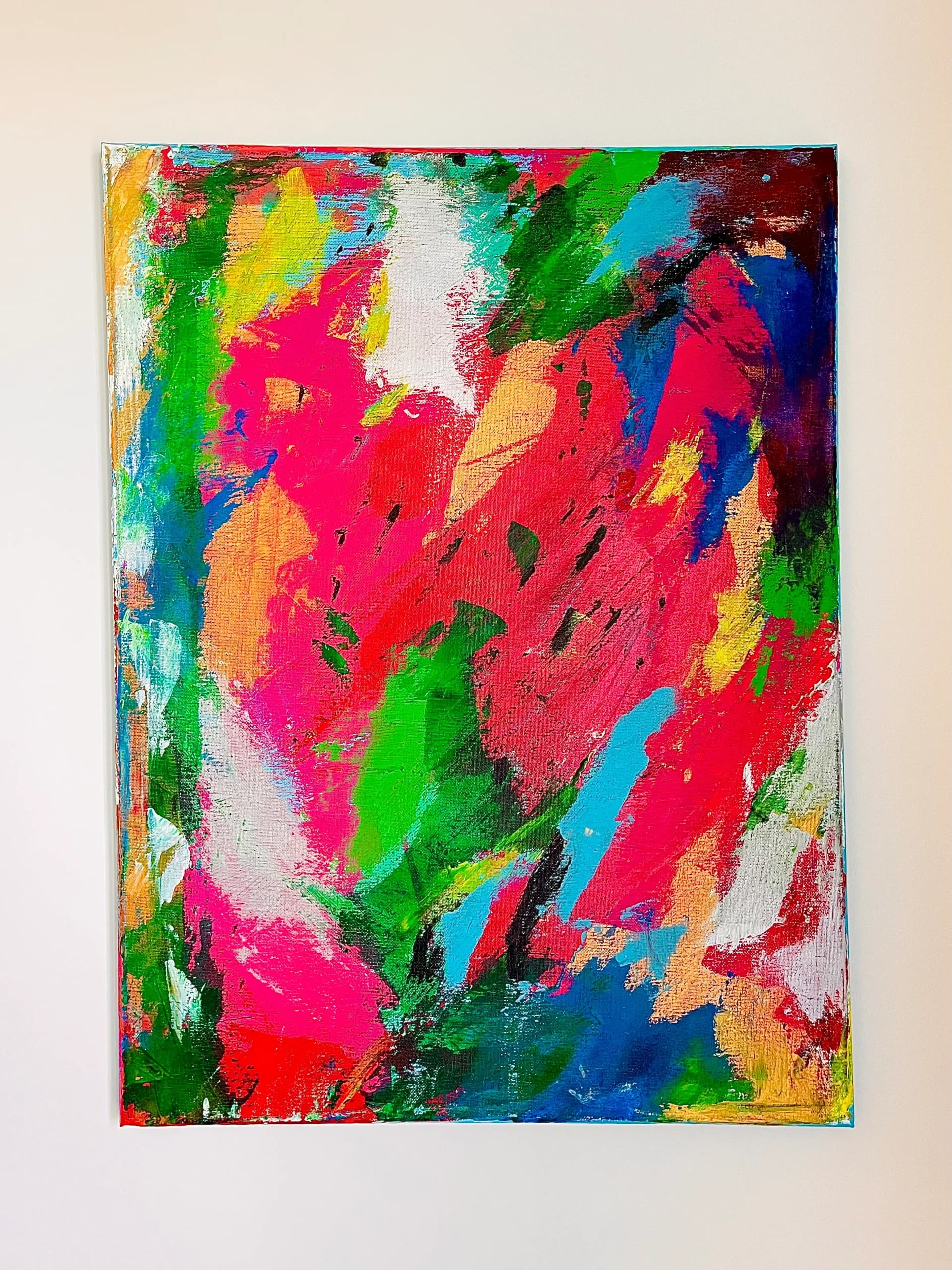 Artist-Du Rouge et bleu
