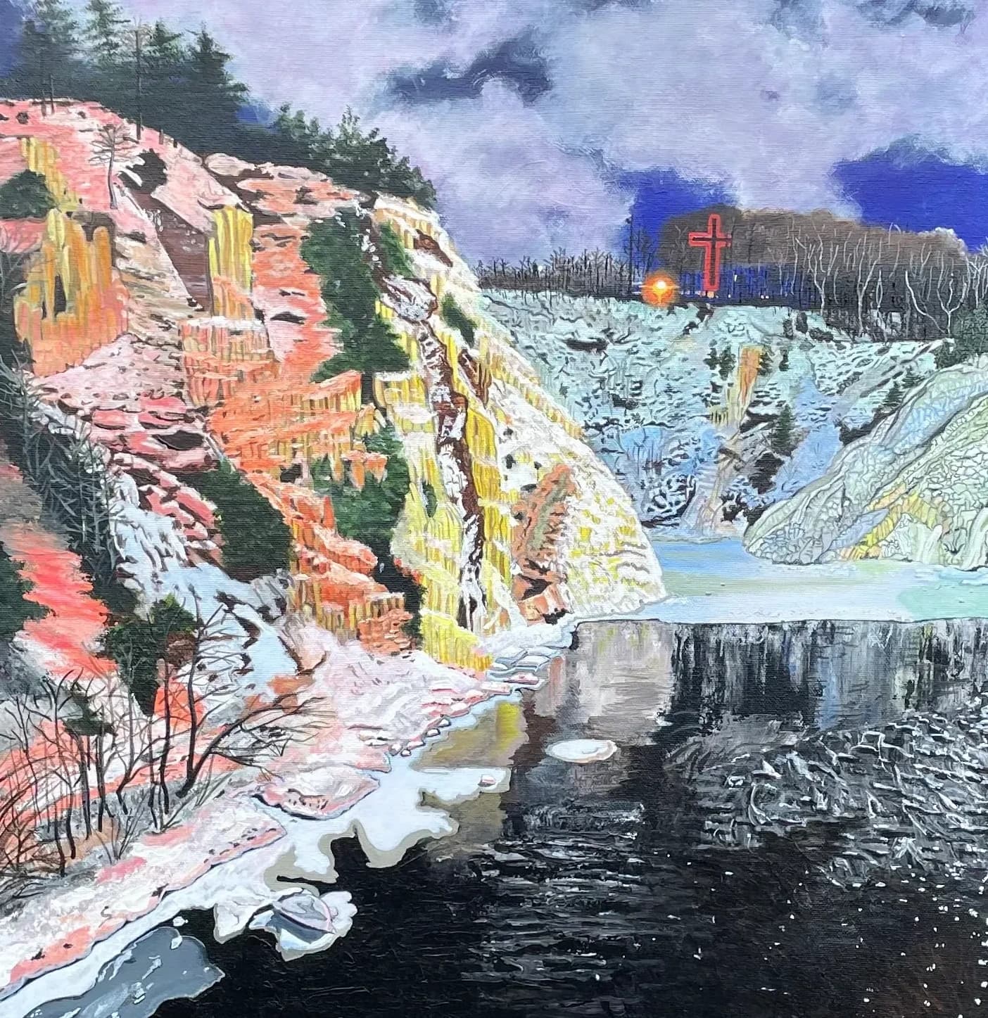 Rivière-du-loup en décembre