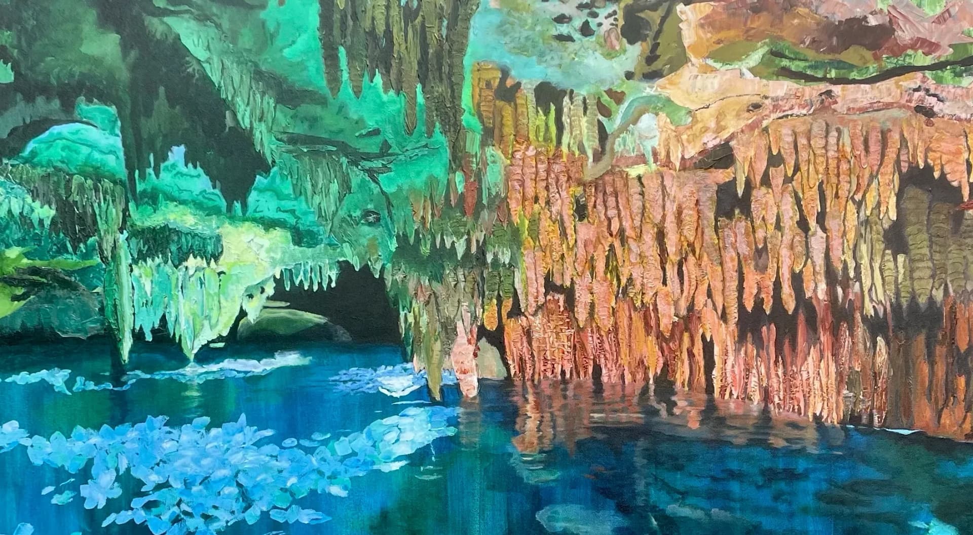 Un cénote à Tulum