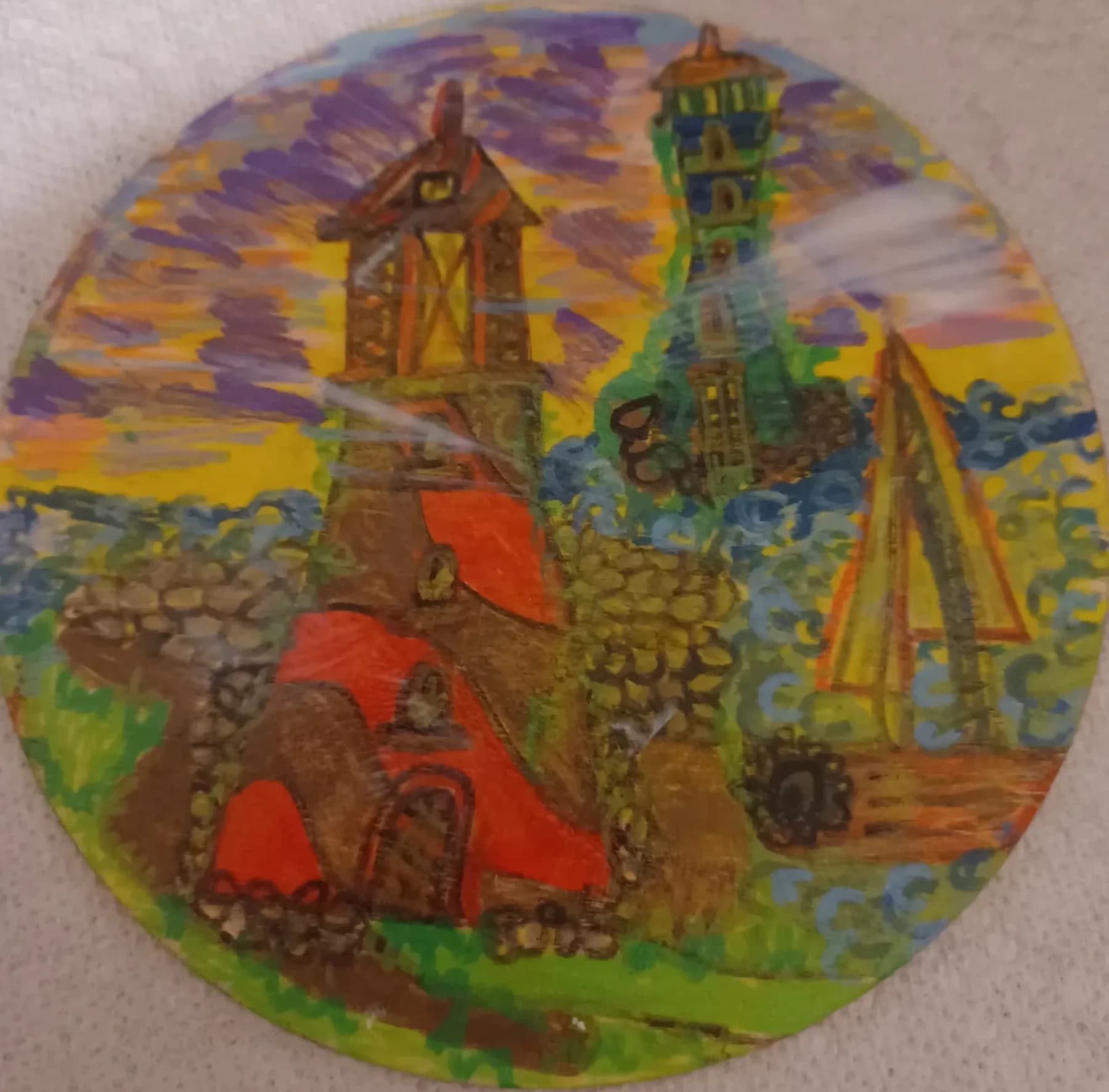 Lighthouse Park coaster decor