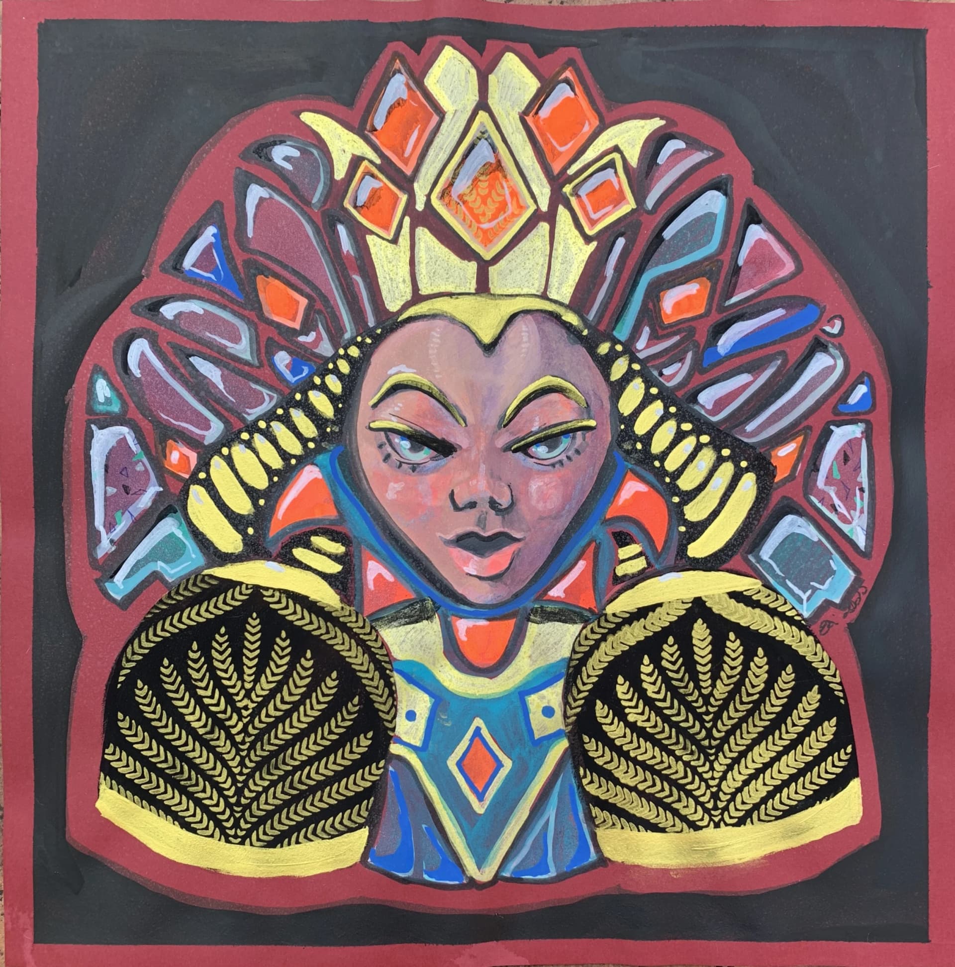 Figures - Reine de Carreau