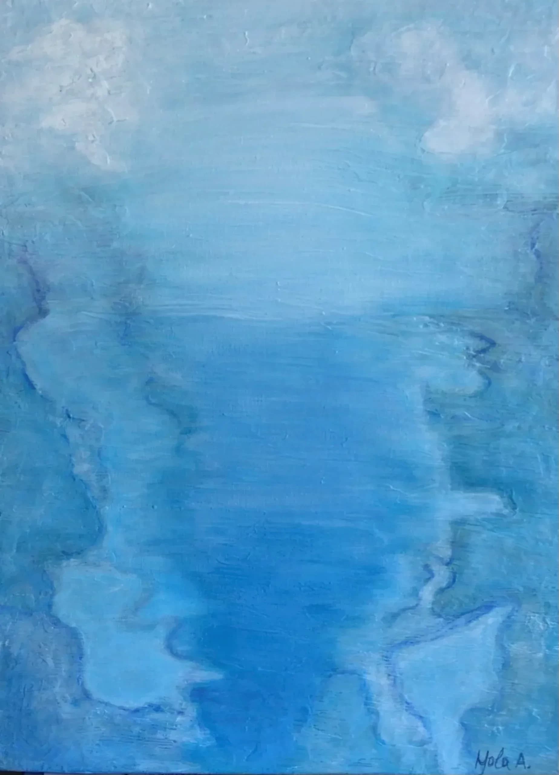 Plongée dans le bleu