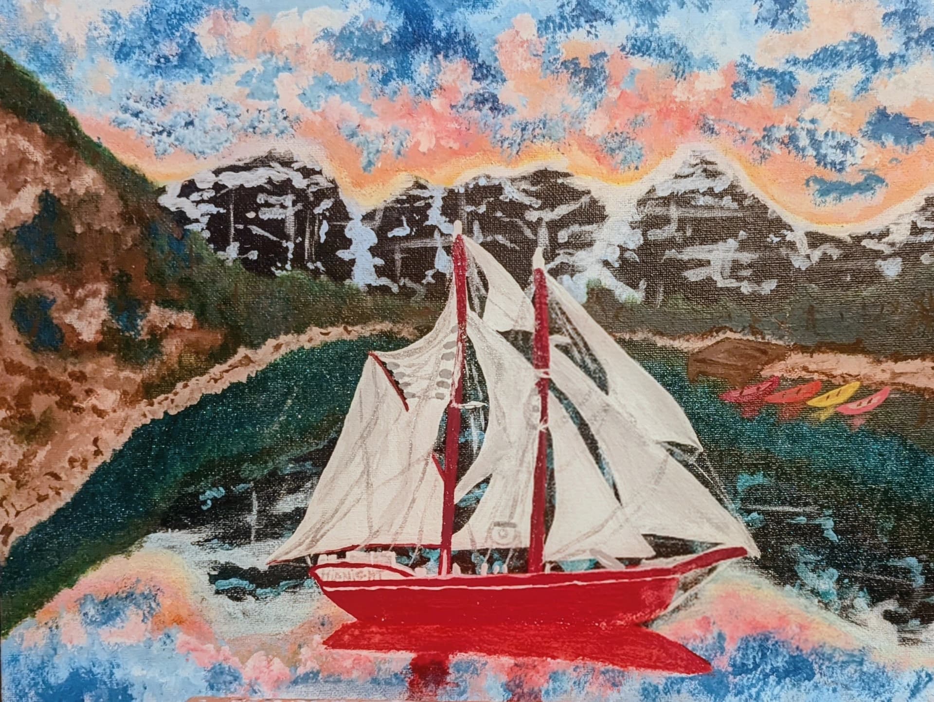 Artist-Escale solitaire