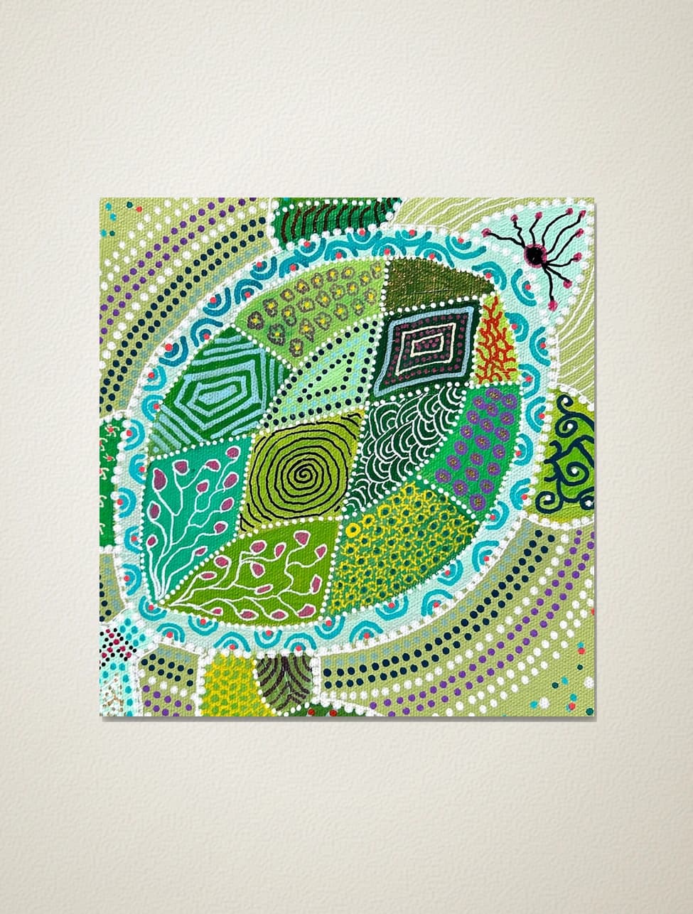 Jade, la tortue verte