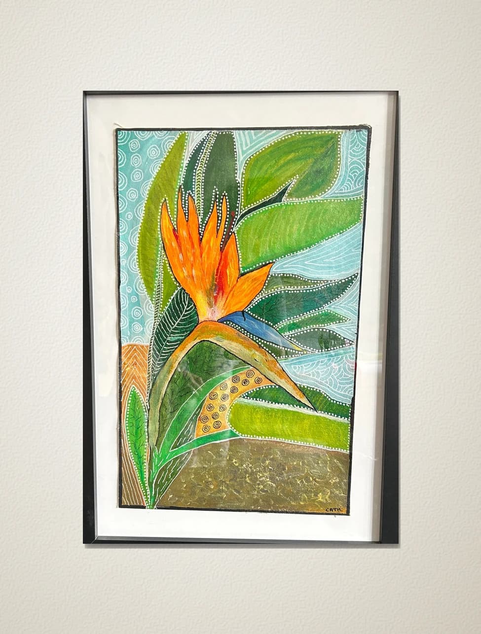 L’oiseau du paradis de Ténérife