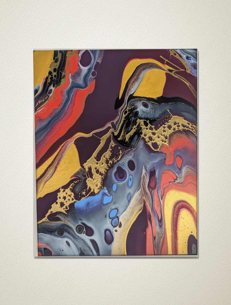 Riot of Gold and Purple