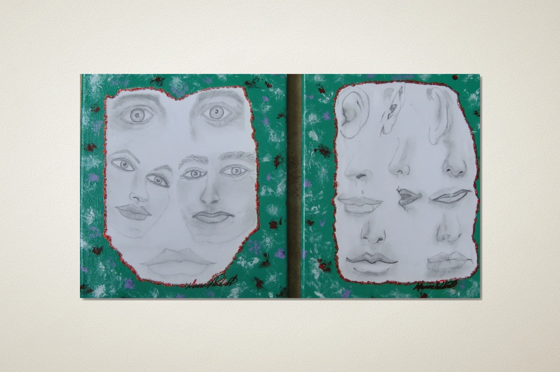 Diptyque: Gaze and Profiles