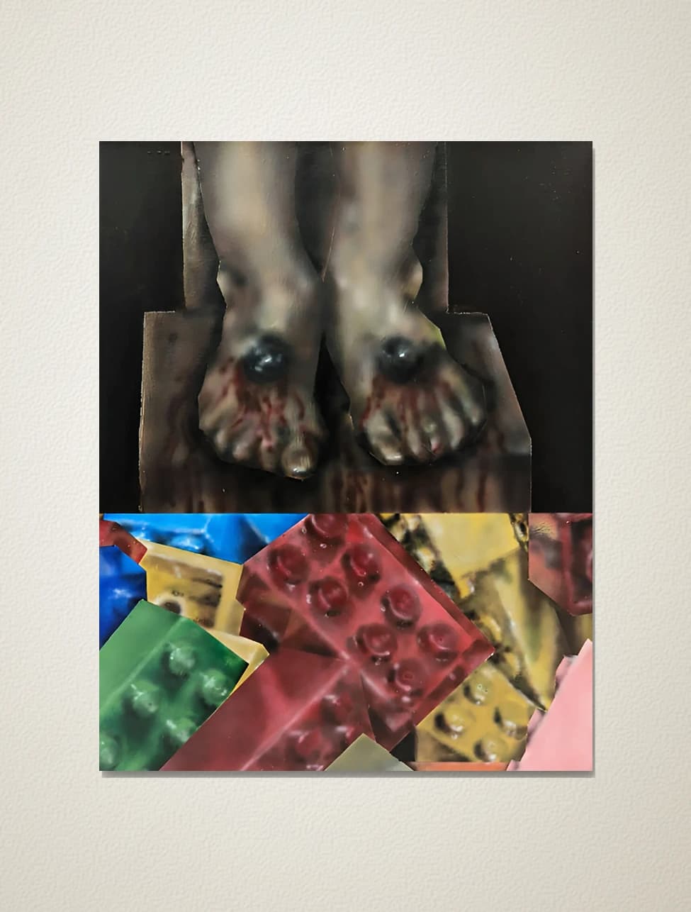 Stepping on Lego