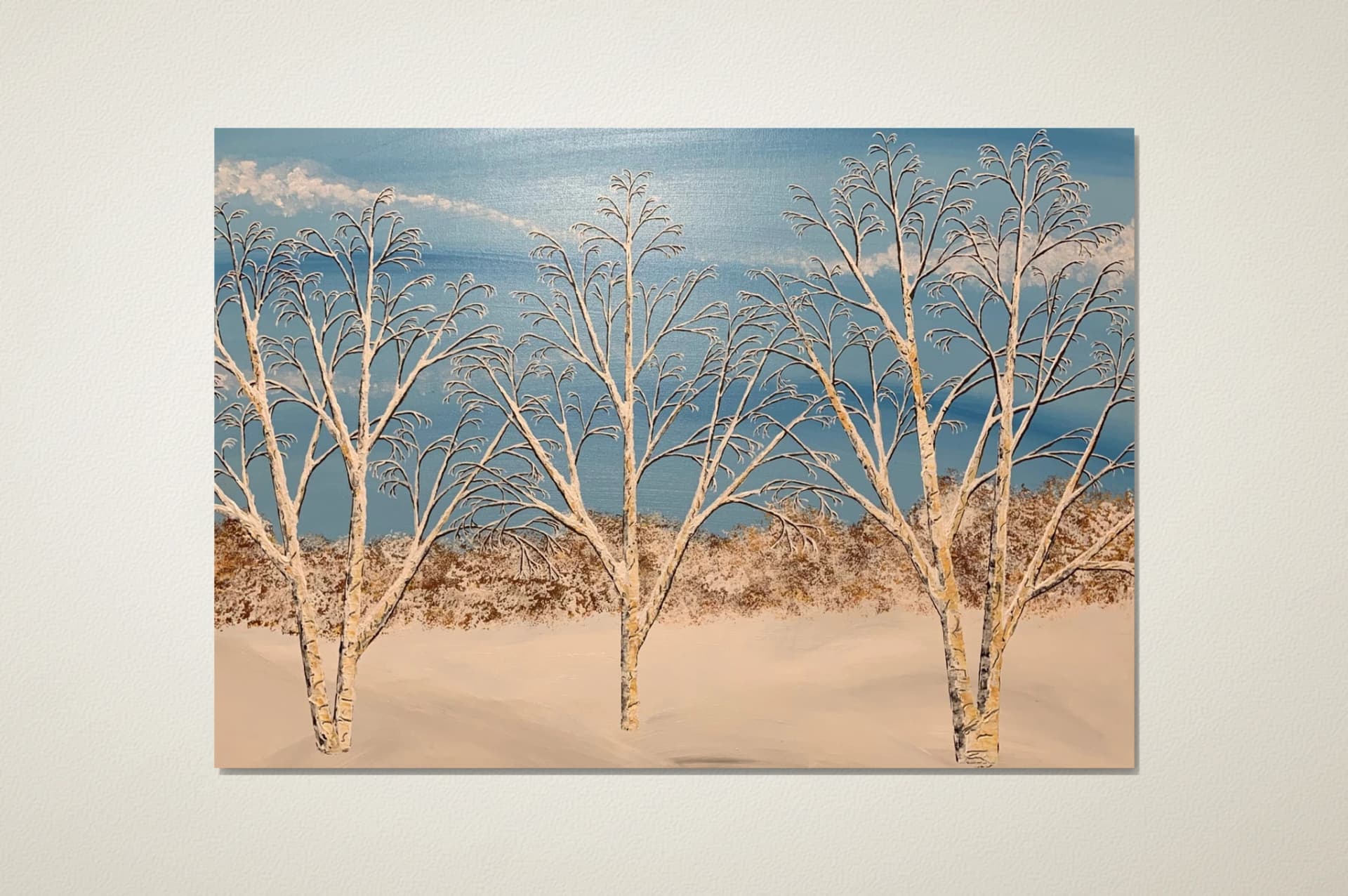 Peaceful Snowy Landscape