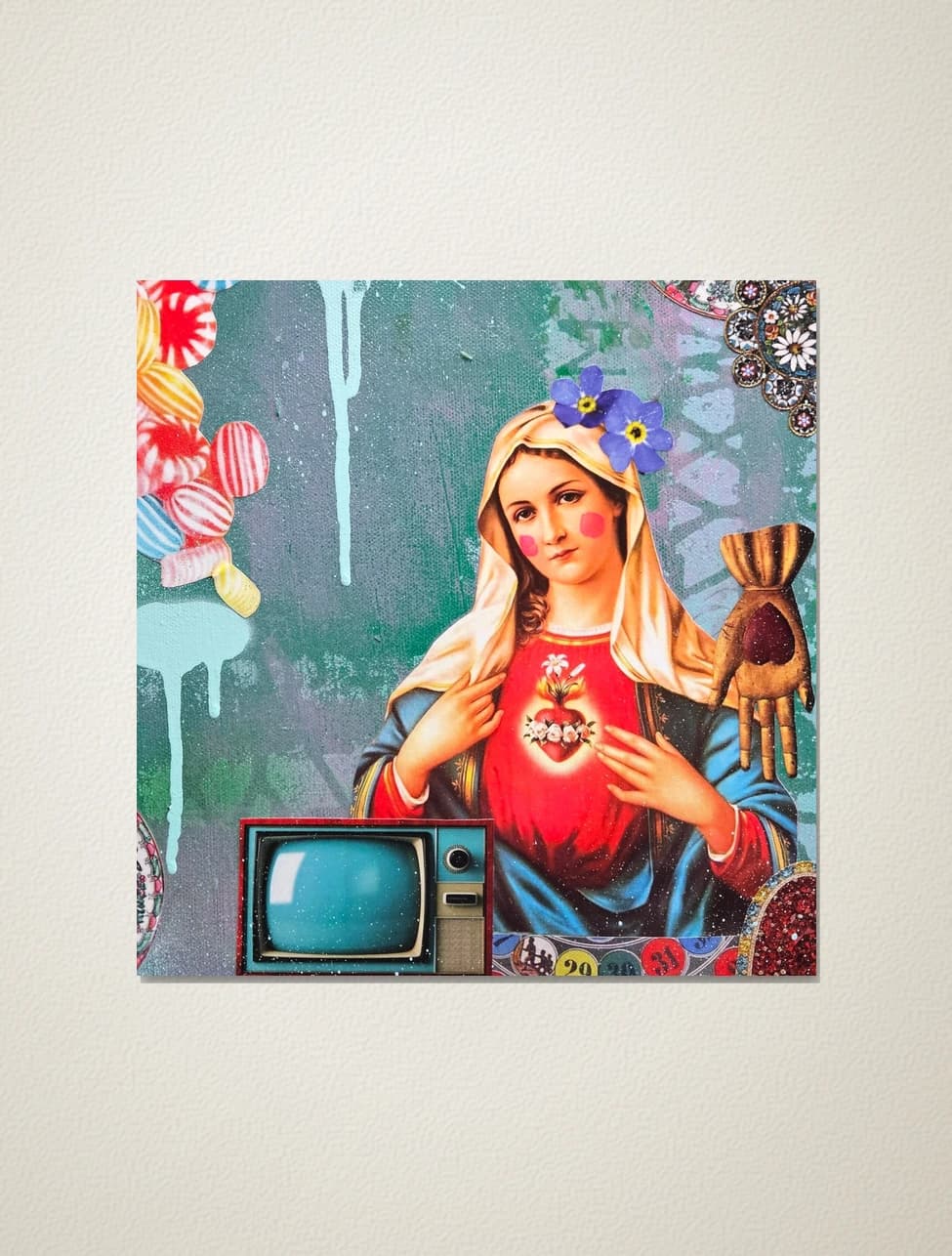 Our Lady Appears on Television