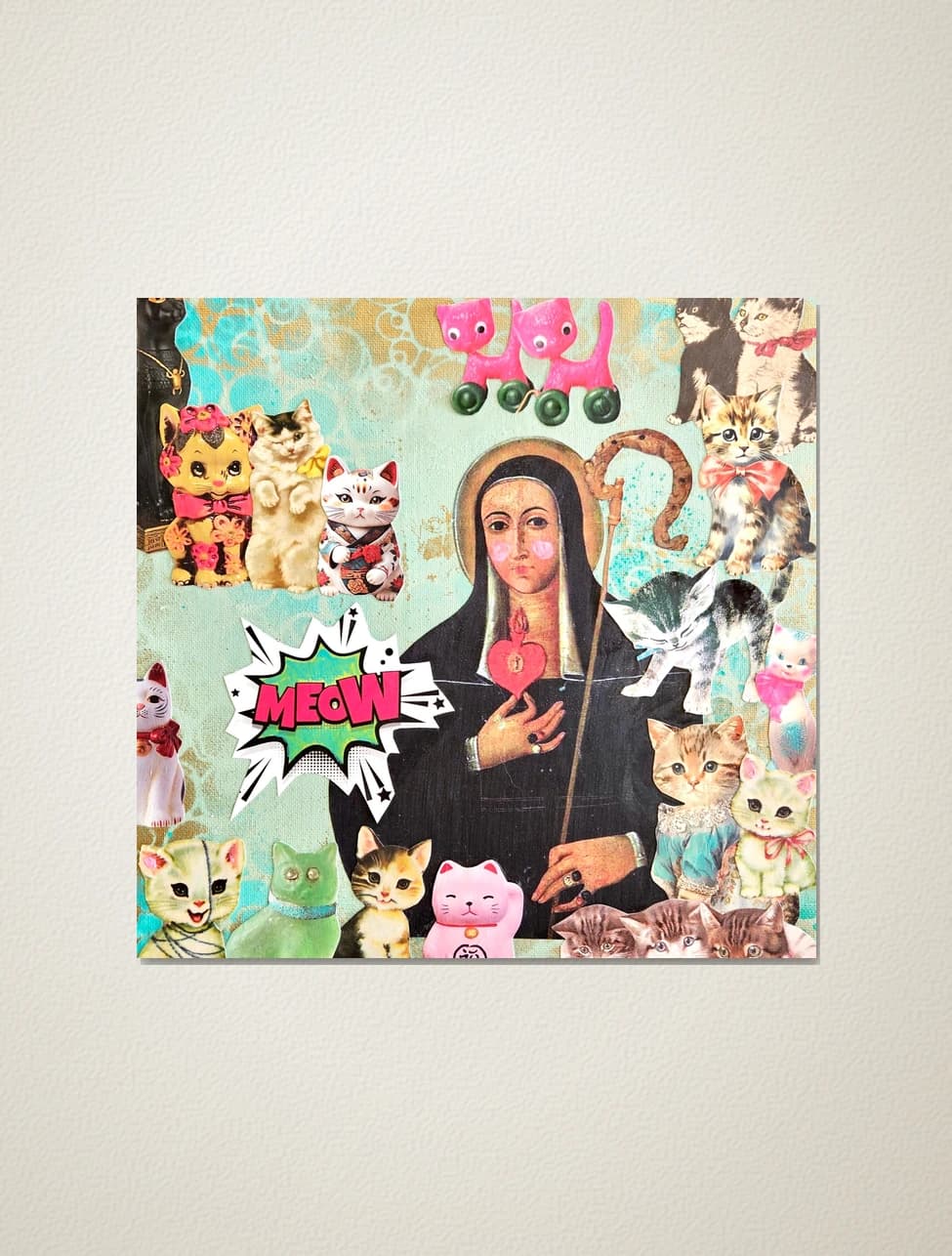 Gertrude, Patron Saint of Cats