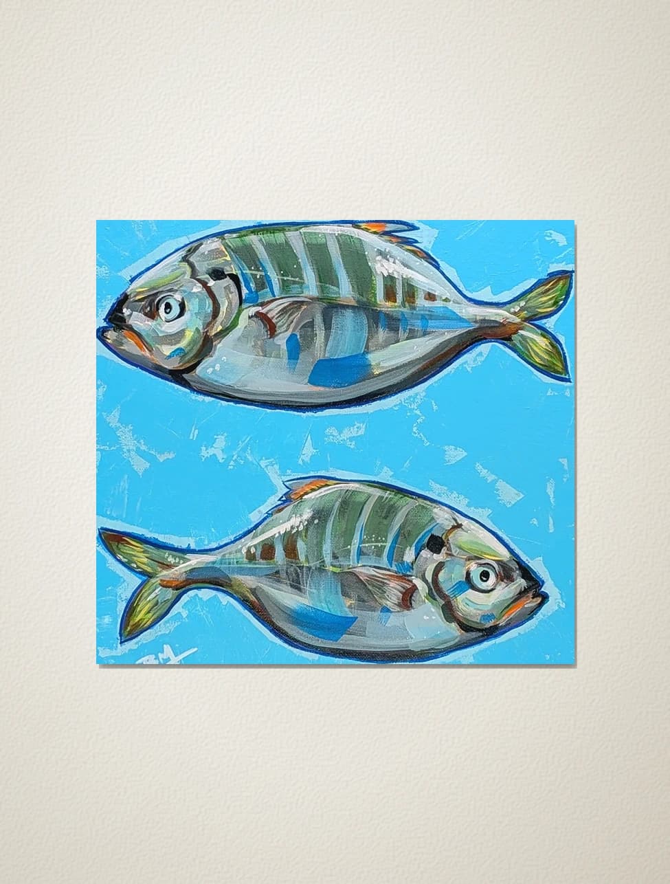 Artist-Les poissons barbottent