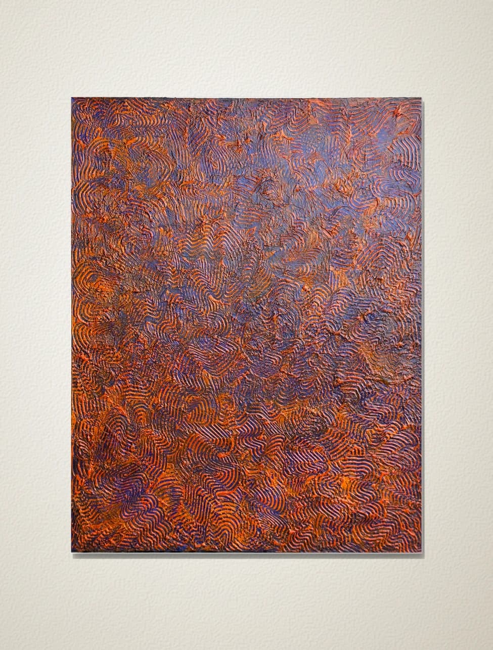 Artist-Crocodile orange bleue