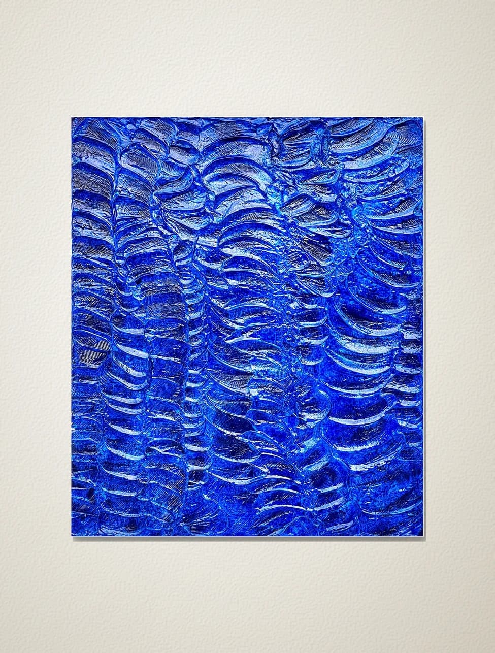 Artist-Crocodile peau bleu