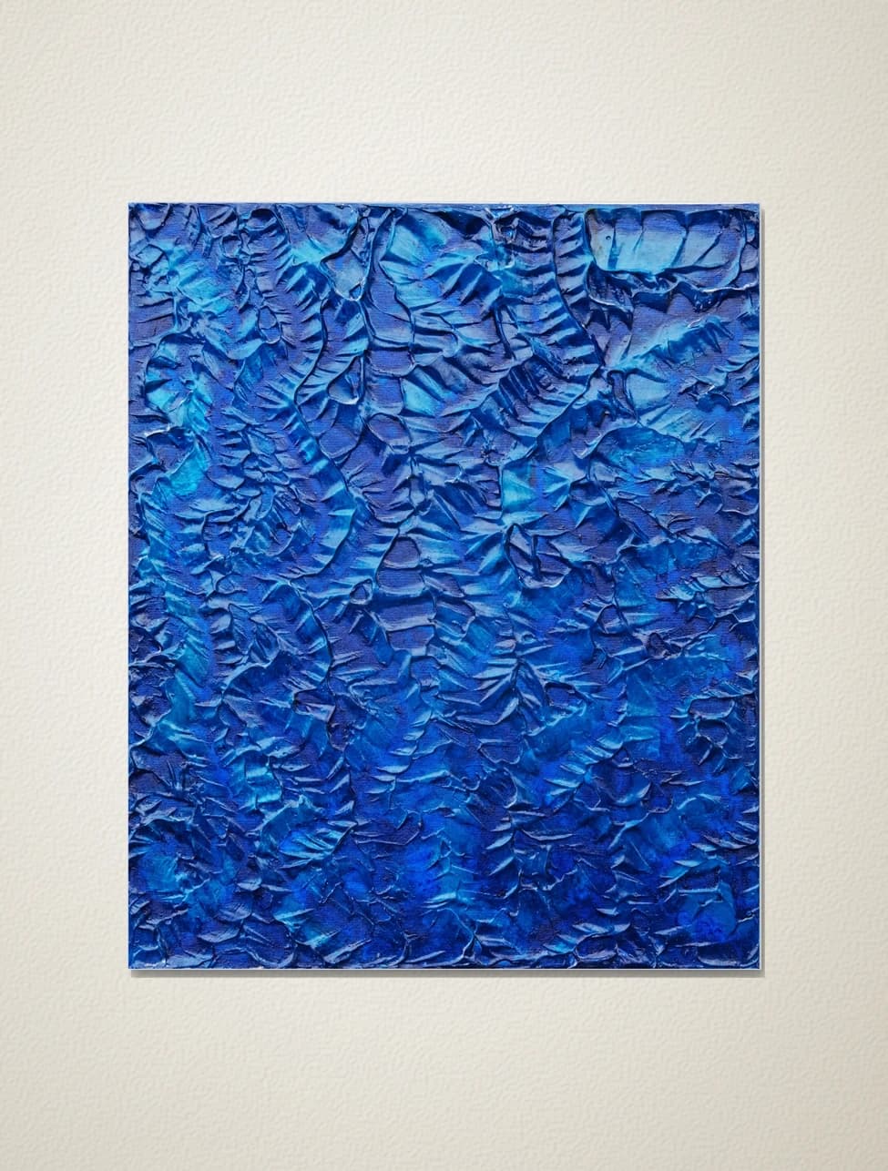 Artist-Crocodile toison bleu