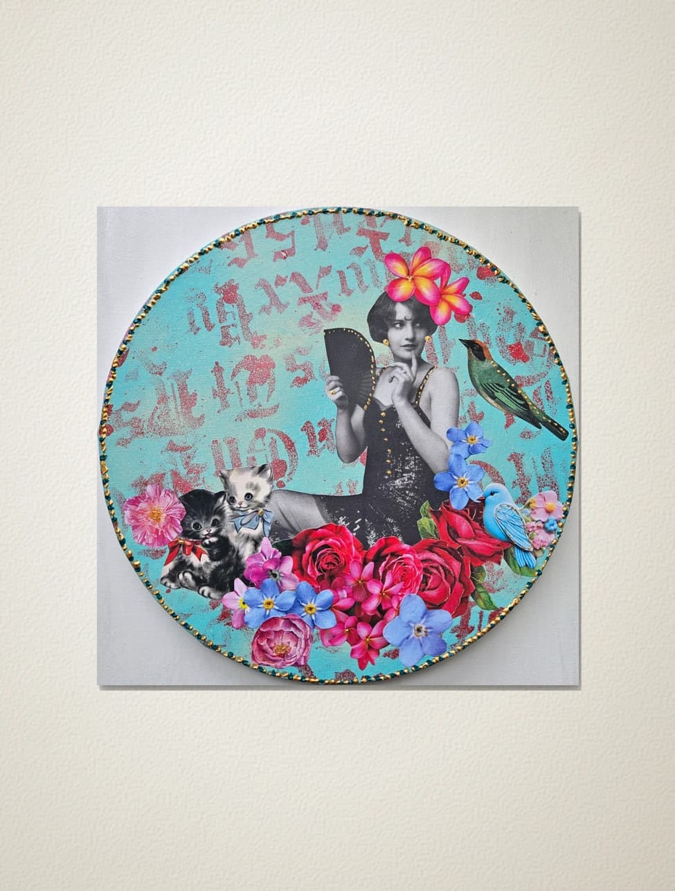 Artist-Beauty with Fan