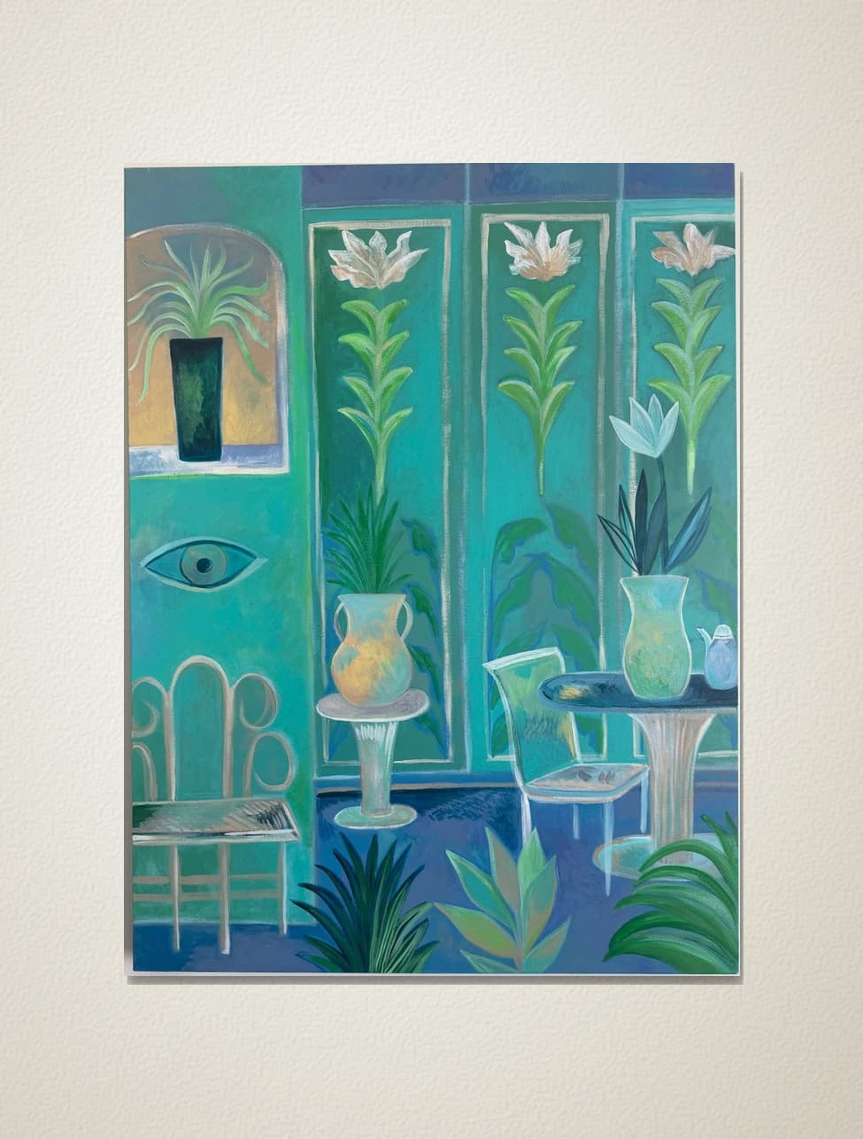 Artist-Salon en Turquoise
