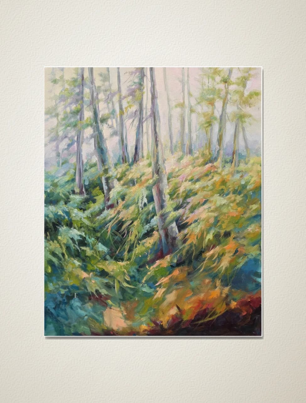 Artist-Lumière dans les bois