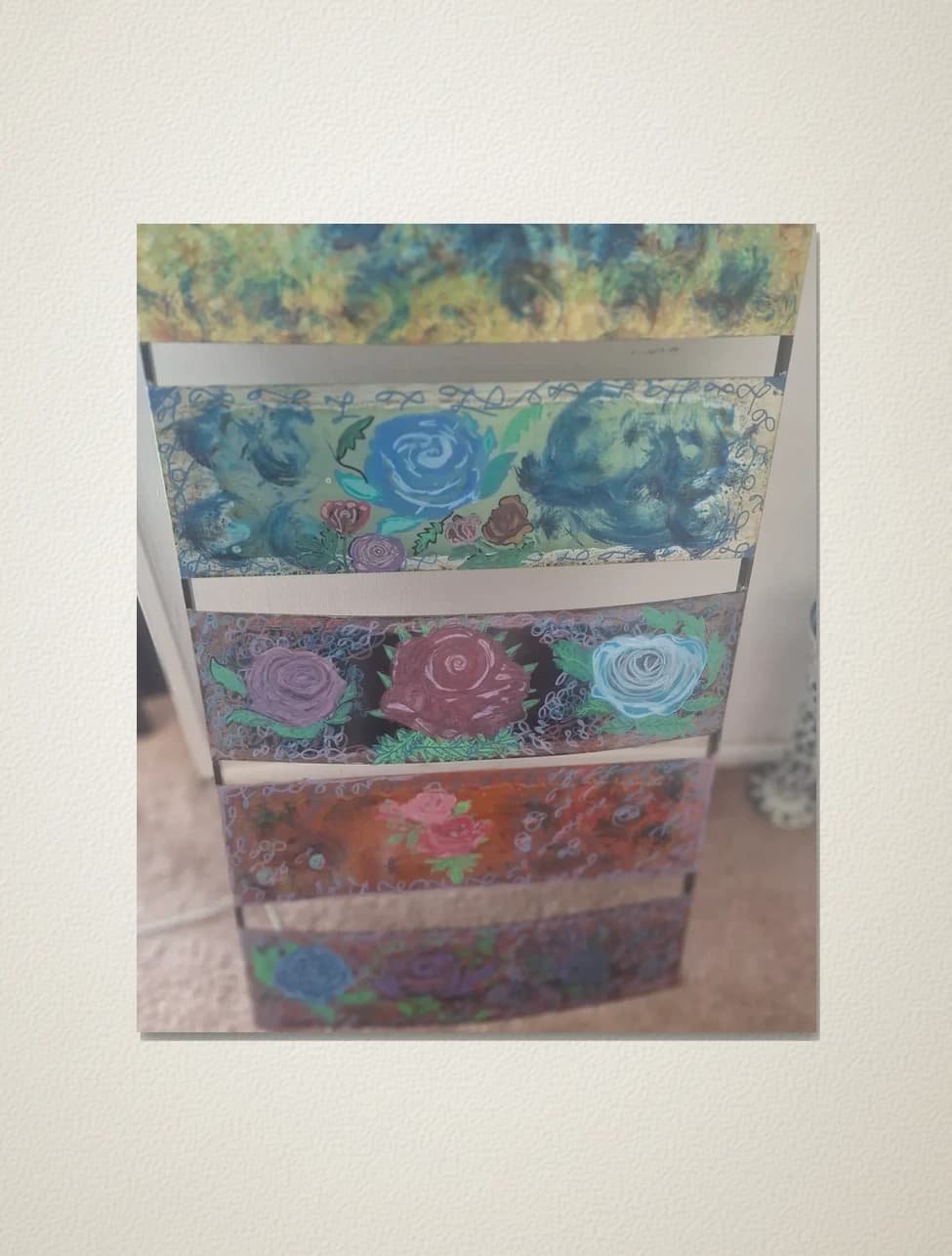 Abstract Floral Decor