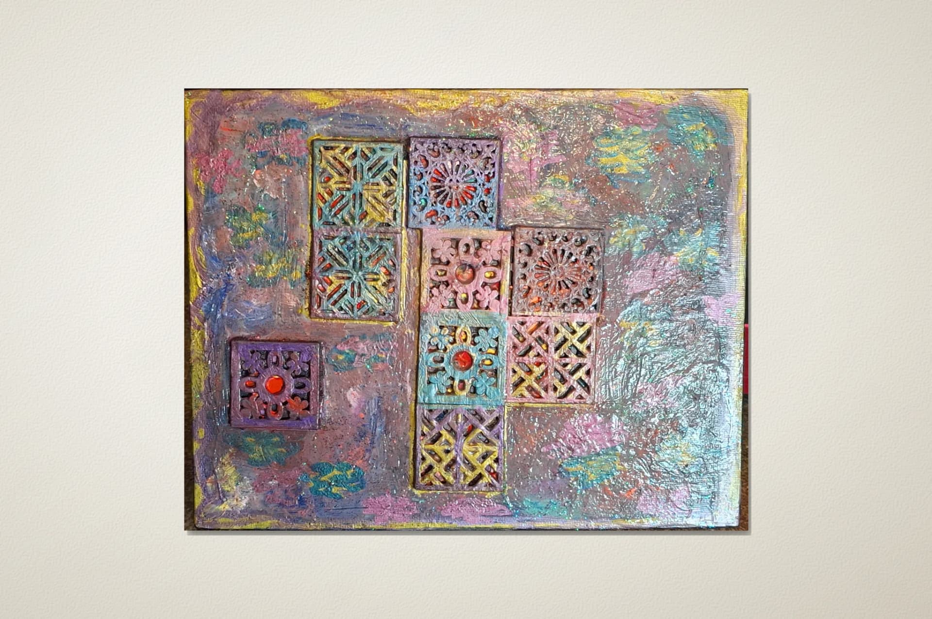 Abstract painting decor