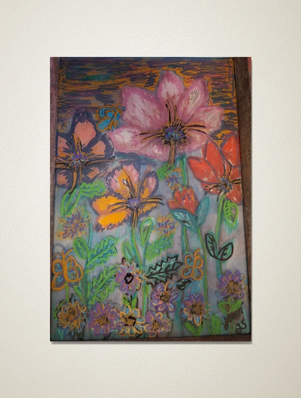 Framed Poppy