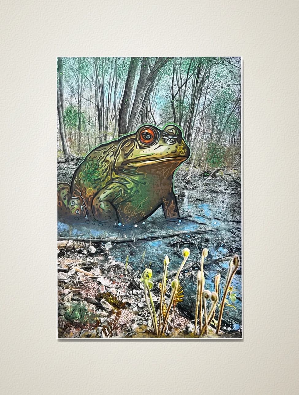My wetland is Toadally not for sale