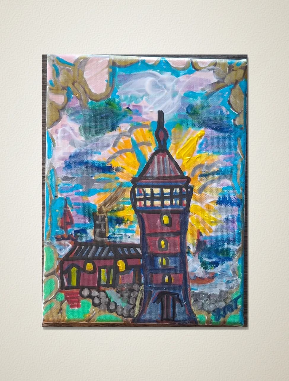 Lighthouse by the sea