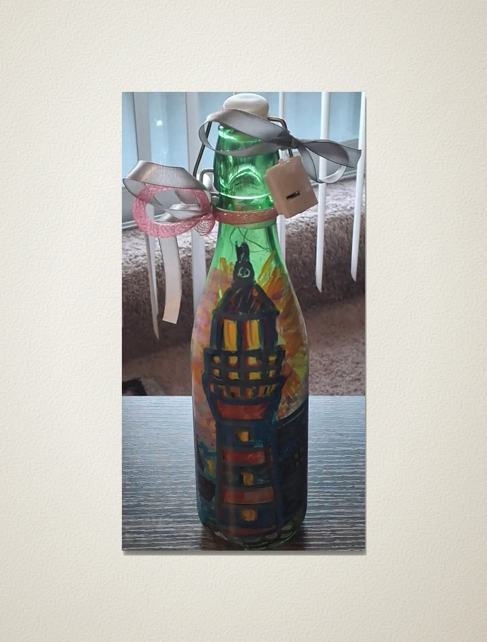 LIGHTHOUSE bottle Lamp