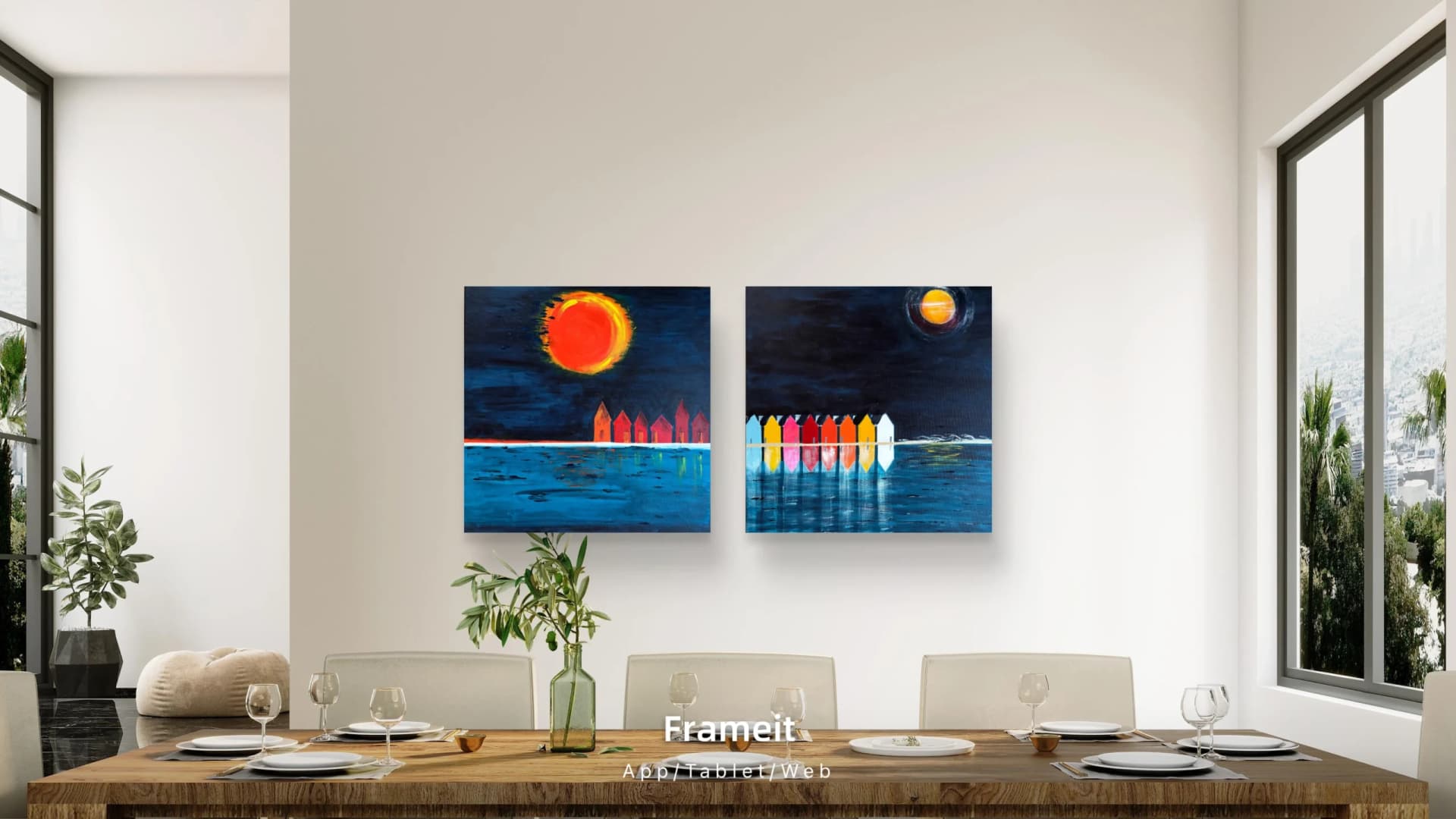 Impasse des Martyrs, a nocturnal diptych