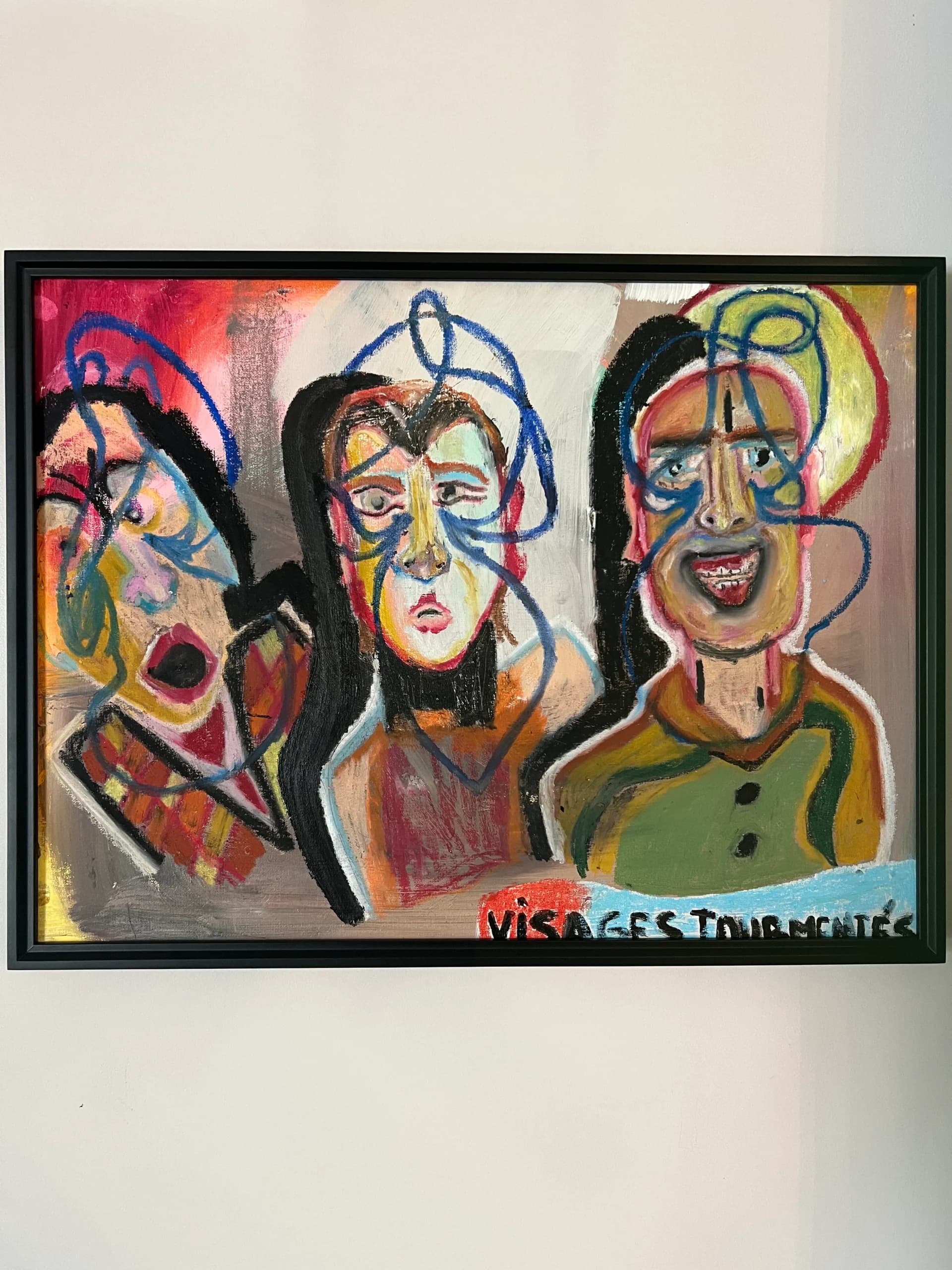 Artist-Visages tourmentés