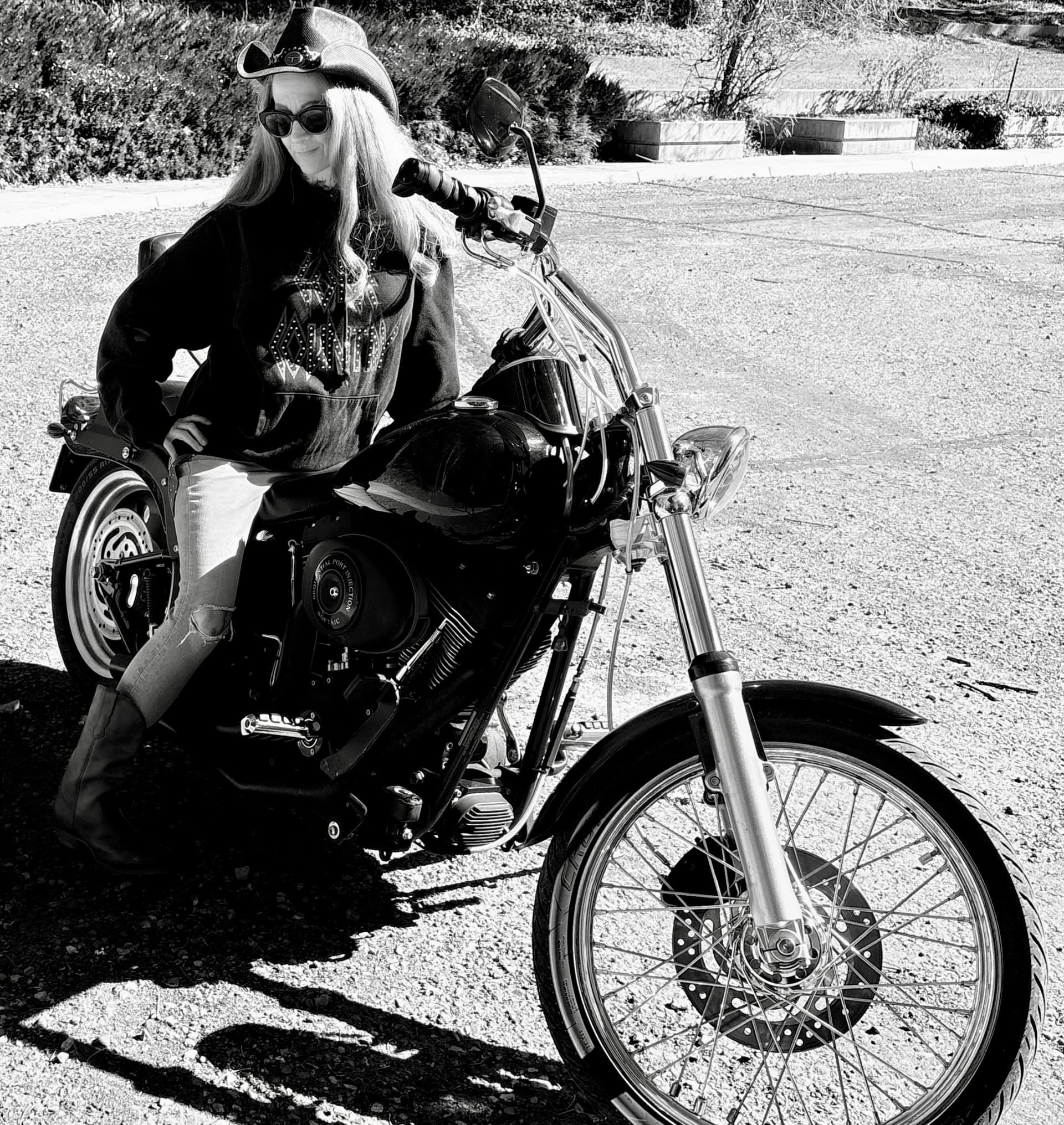 Girl on Bike